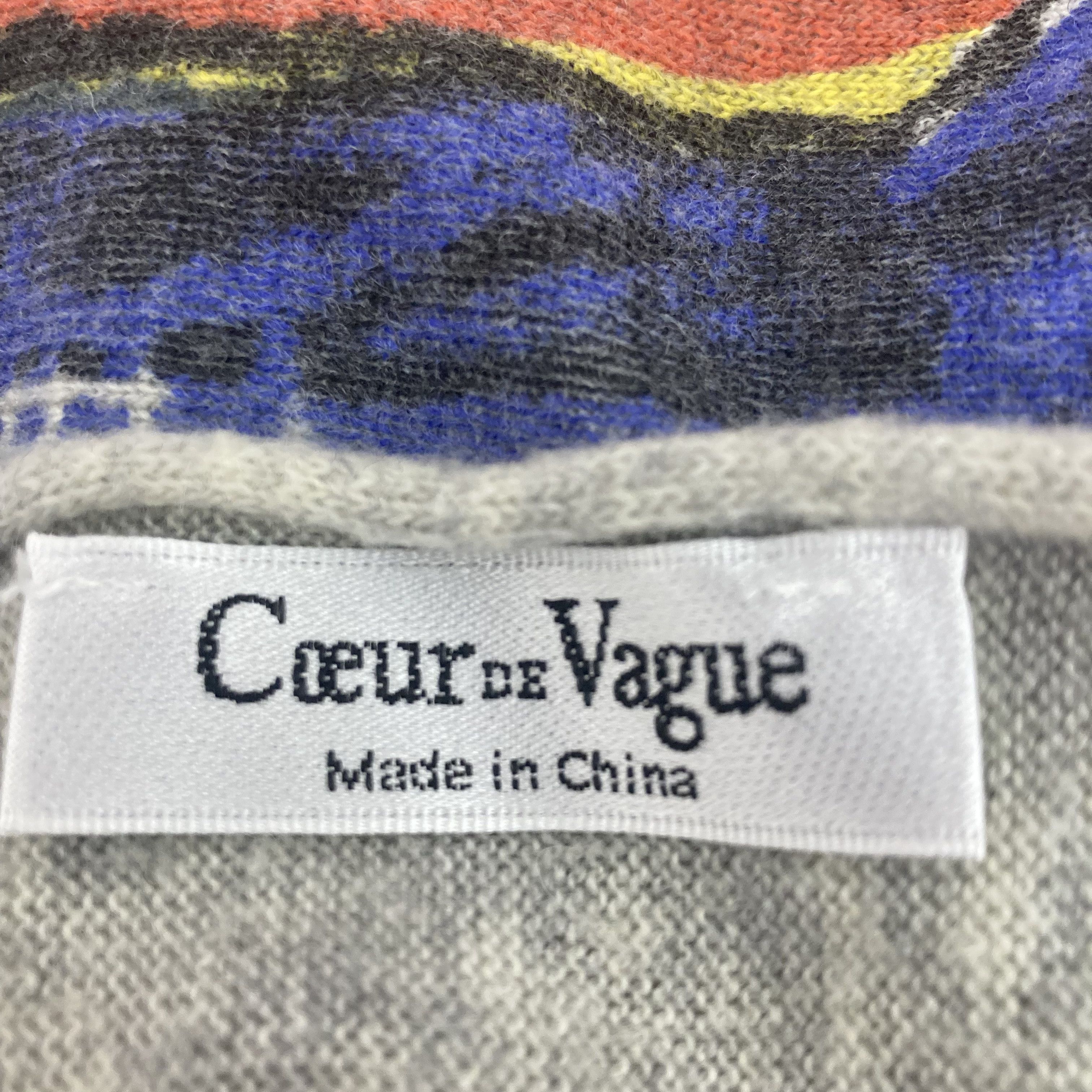 Coeur Coeur de Vague Art To Wear Gotham Sweater Size ONE SIZE - 14 Thumbnail