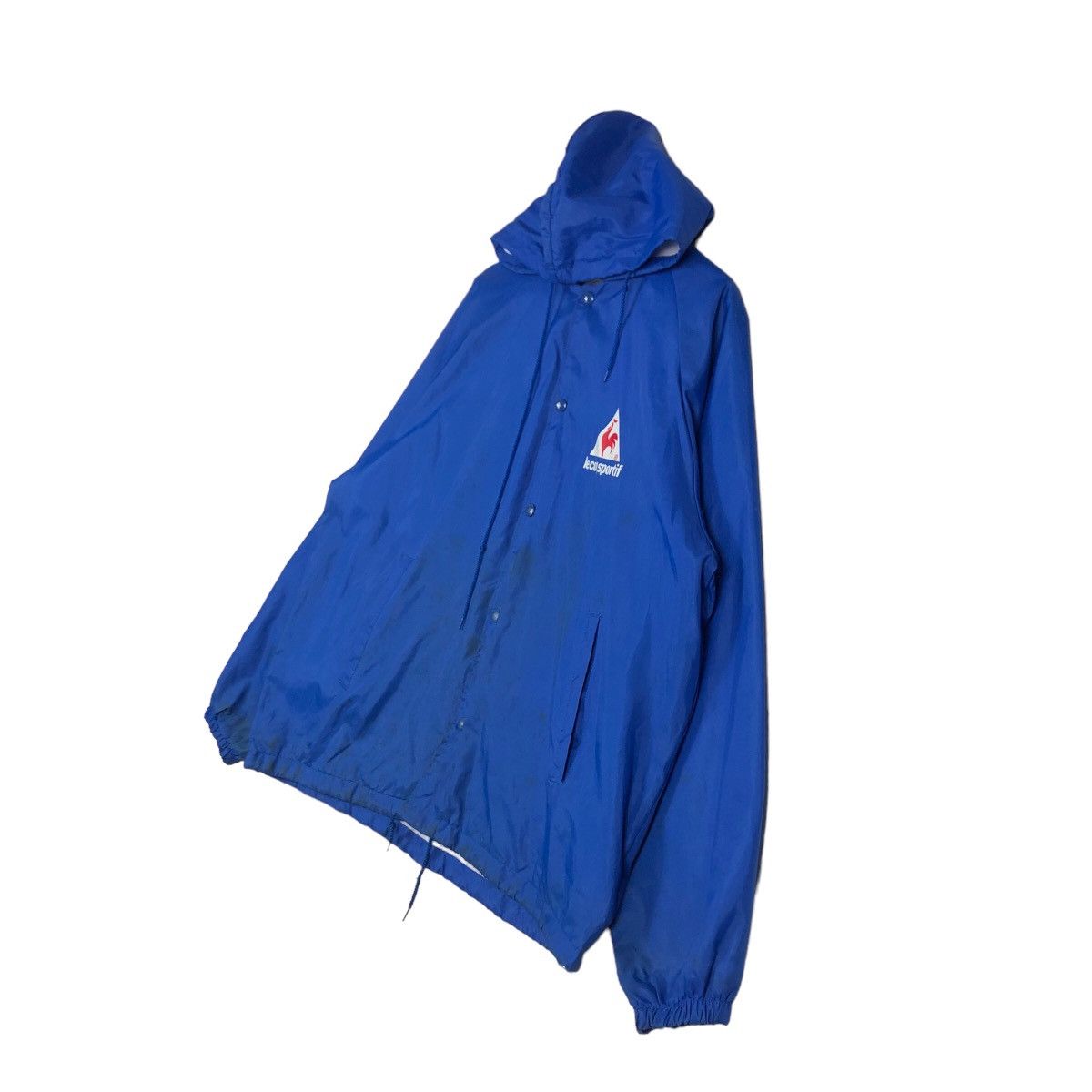 Japanese Brand 🔥Vtg Survival Jacket Le Coq Sportif Made in USA Big Logo Size US XL / EU 56 / 4 - 2 Thumbnail