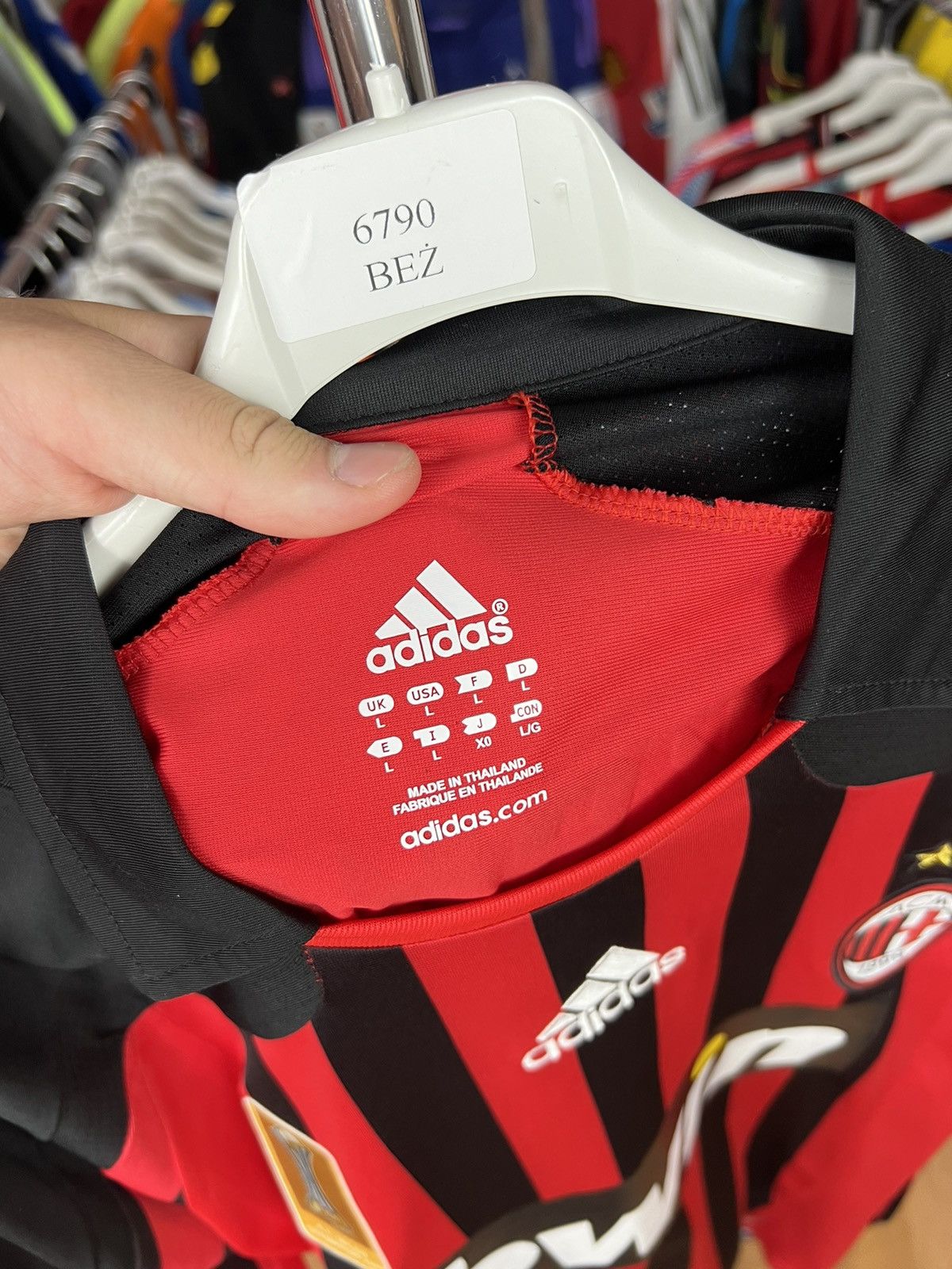 Adidas Jersey Adidas Milan 2007/08 Kaká #8 Size US L / EU 52-54 / 3 - 13 Thumbnail