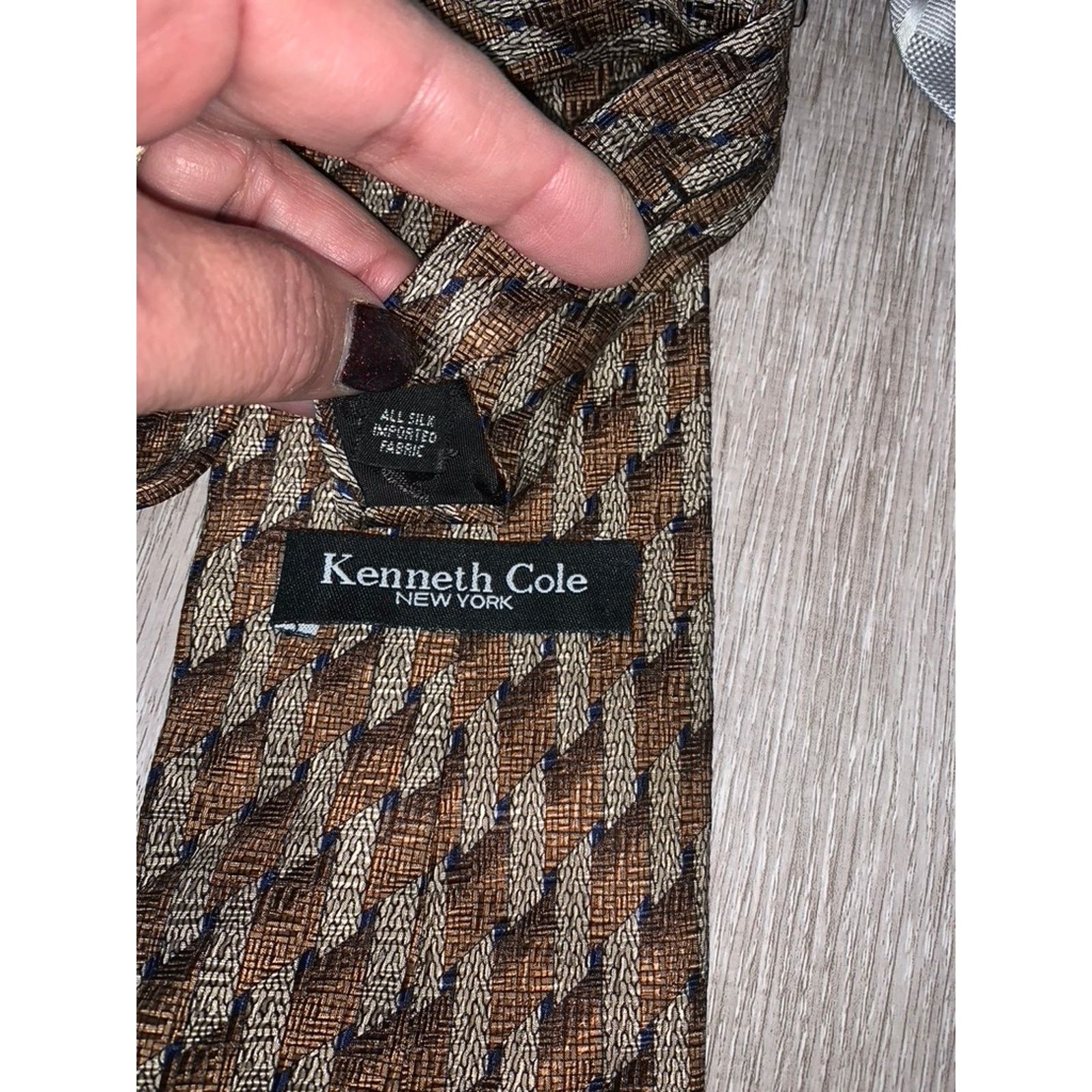 Kenneth Cole Kenneth Cole Reaction Men's Multicolor Silk Tie Set of 5 Size ONE SIZE - 6 Thumbnail