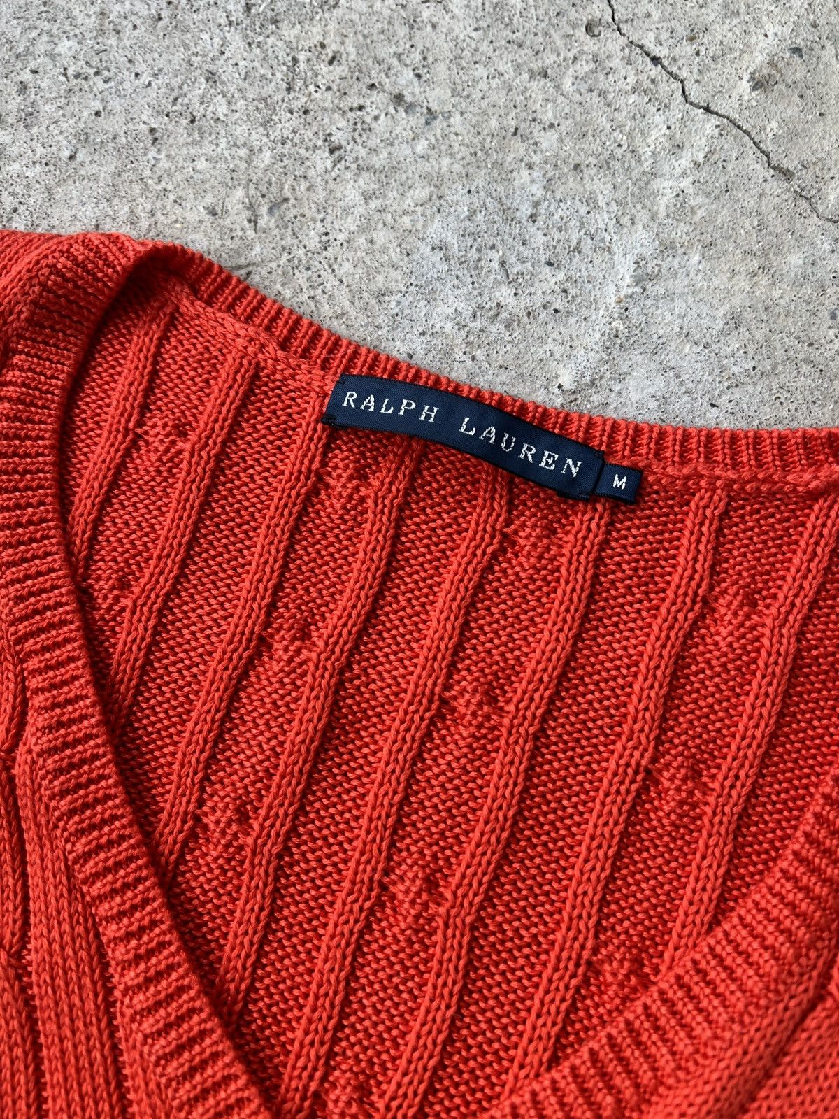 Ralph Lauren Ralph Lauren Cable Knit Sweater Size M / US 6-8 / IT 42-44 - 2 Thumbnail