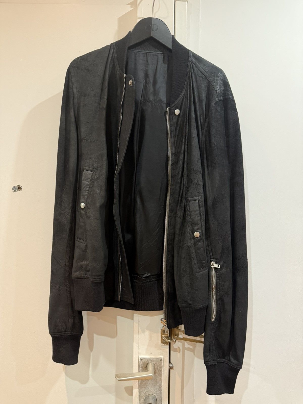 Rick Owens Rick Owens Leather Flight Jack Size US L / EU 52-54 / 3 - 1 Thumbnail