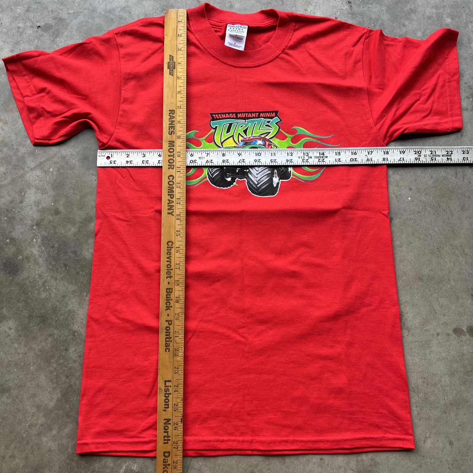 Vintage Vintage Y2K Teenage Mutant Ninja Turtles Monster Truck Shirt Size US S / EU 44-46 / 1 - 4 Thumbnail