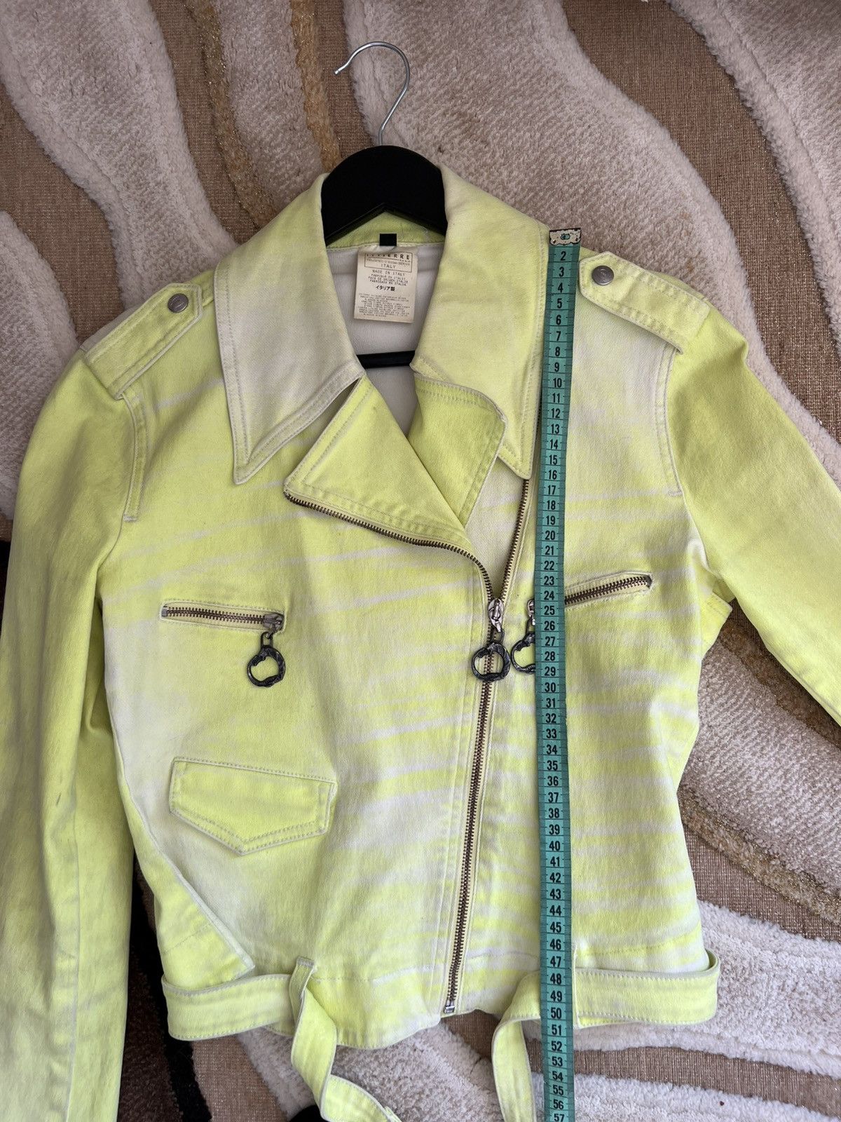 Just Cavalli Roberto Just Cavalli VTG Jeans Denim Cropped Jacket Size US M / EU 48-50 / 2 - 16 Thumbnail