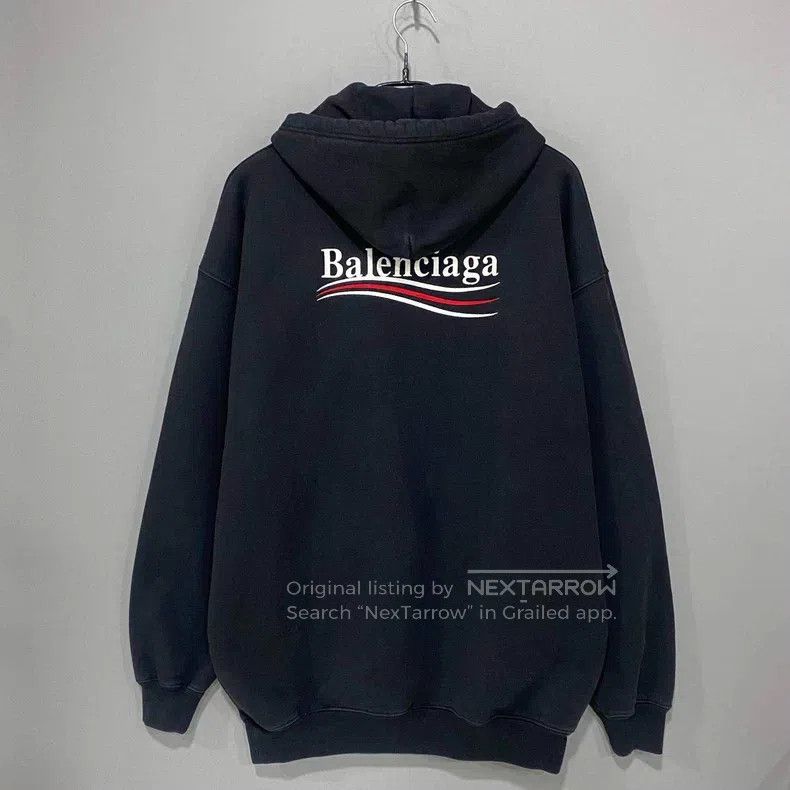 Balenciaga Balenciaga Embroidered logo cola sweater Size US L / EU 52-54 / 3 - 3 Thumbnail