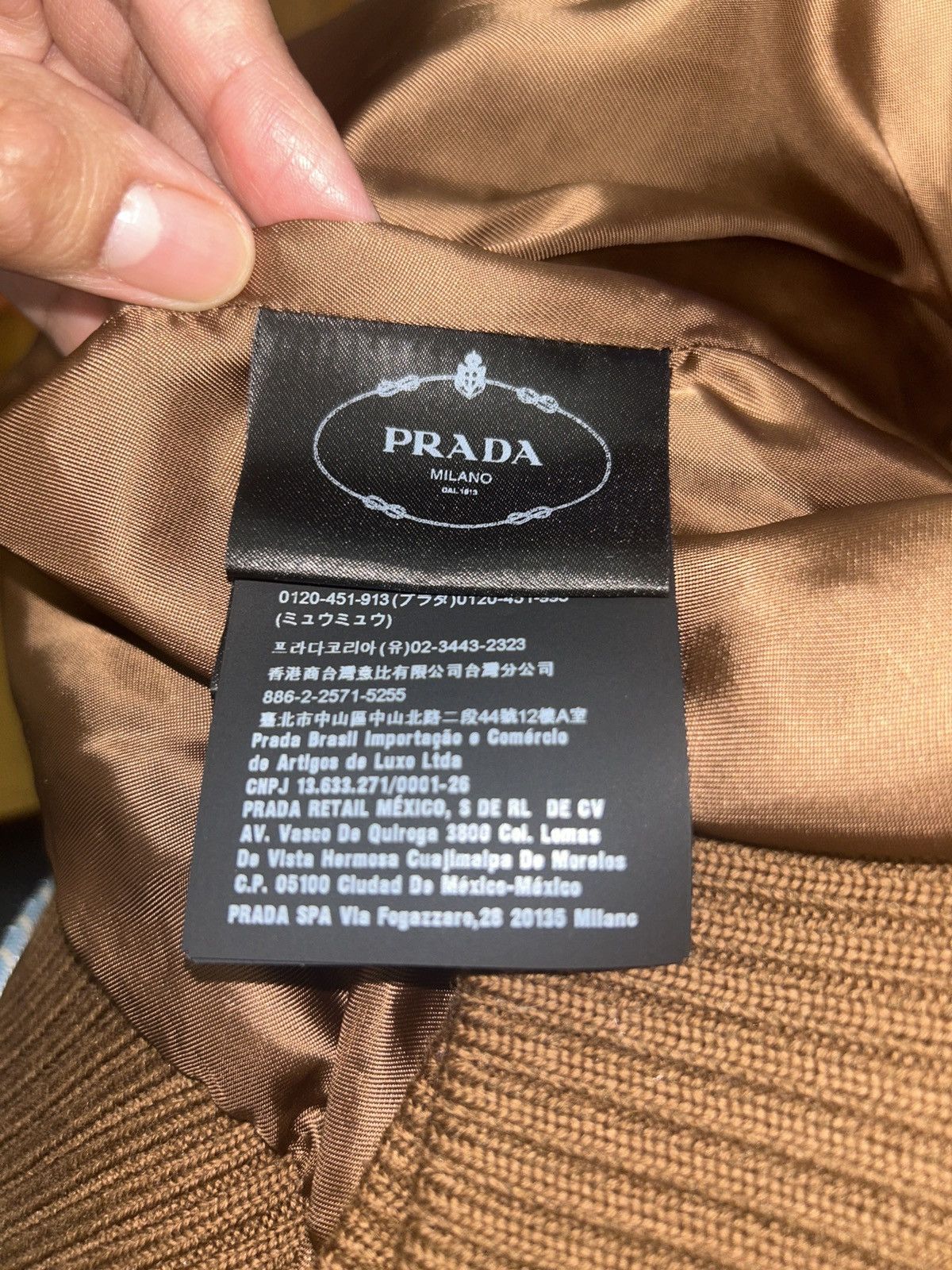 Prada Oversized nappa leather bomber jacket Size US S / EU 44-46 / 1 - 5 Thumbnail