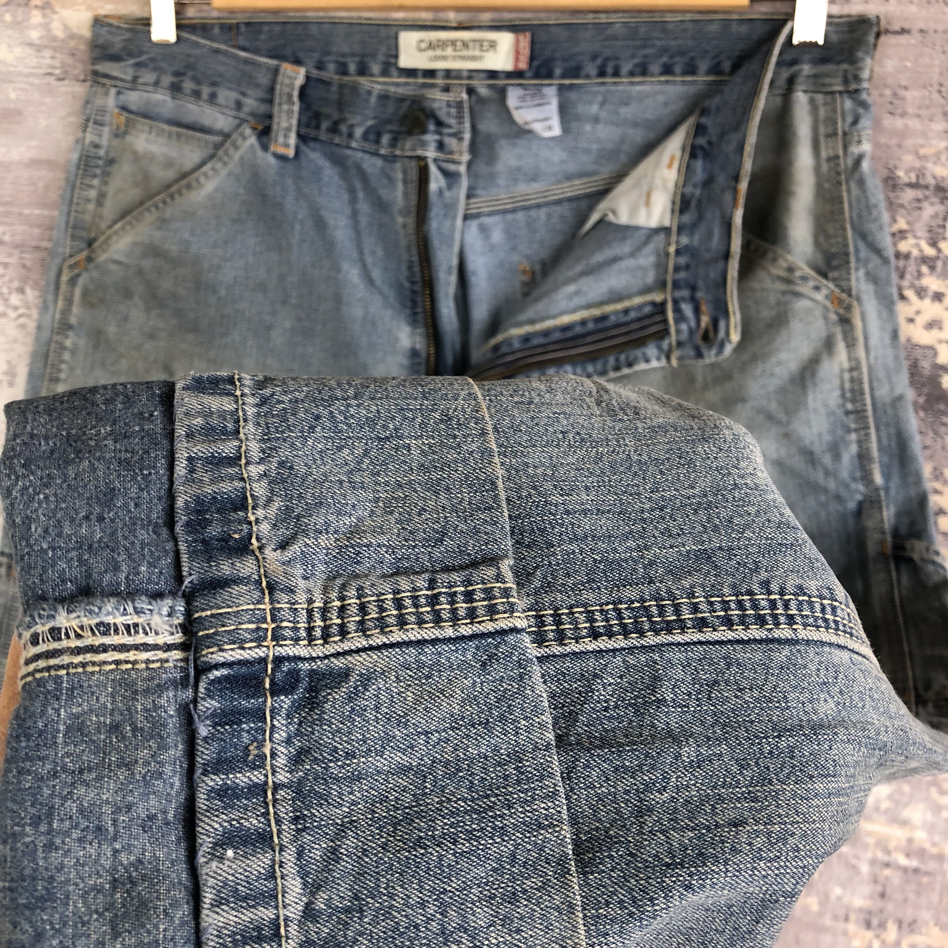 Levi's Vintage Levis Carpenter Mud Jeans Levi's Workwear Denim Size US 40 / EU 56 - 8 Thumbnail