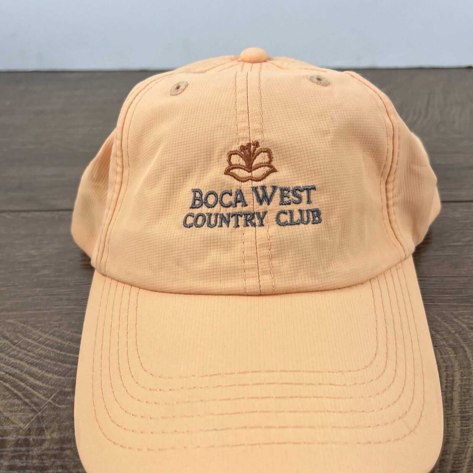 Other Boca West Country Club Adjustable Hat Orange Adjustable Hat Size ONE SIZE - 5 Thumbnail