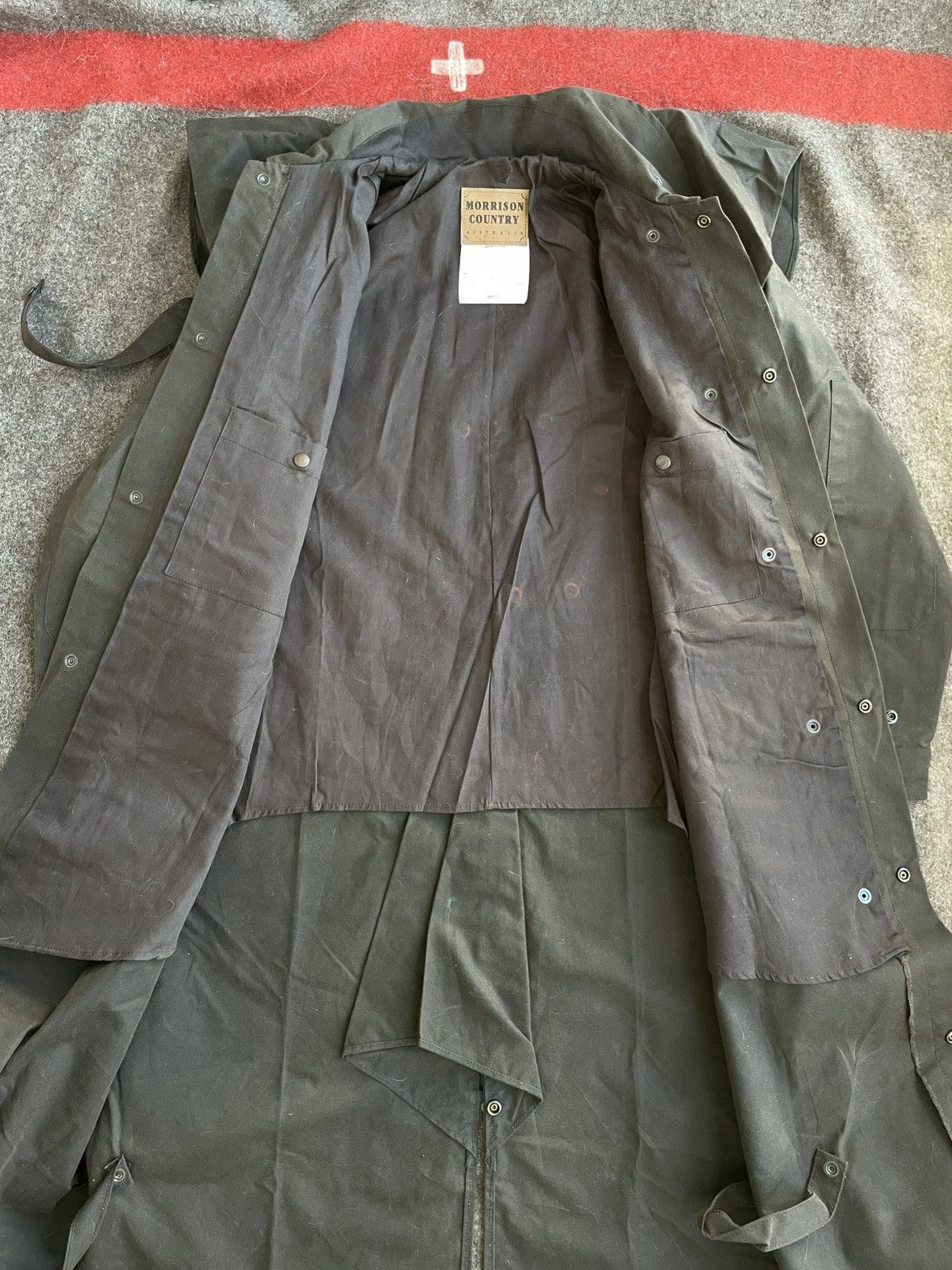 Other Morrison Country Australia Waxed Coat Size US L / EU 52-54 / 3 - 7 Thumbnail