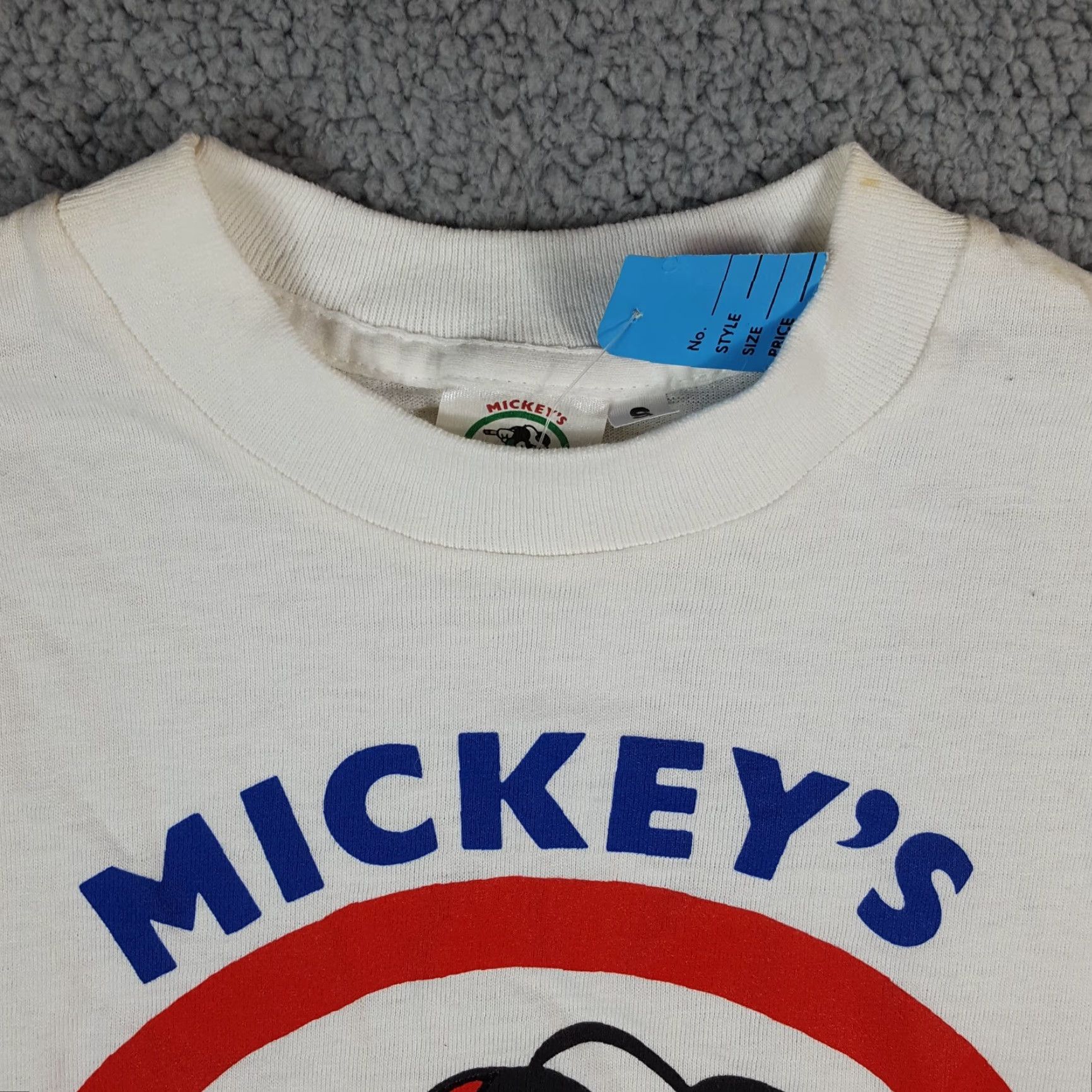Etro Vintage Mickey Mouse Golf T-Shirt Men Small White Retro 90s Cartoon PGA Preppy Y2K USA Size US S / EU 44-46 / 1 - 3 Thumbnail