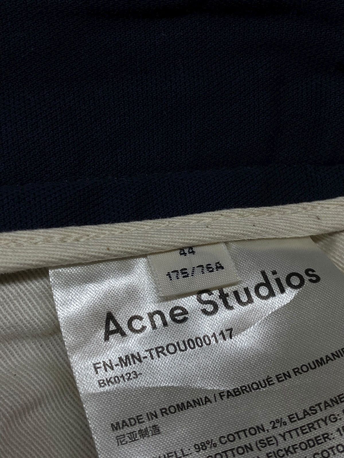 Acne Studios Acne Studios Pants Trousers Suit Formal Wide Staright Size US 32 / EU 48 - 20 Thumbnail