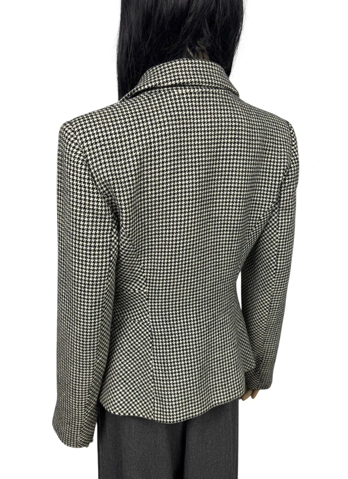 Valentino Valentino Roma Wool Blazer Houndstooth size 46 Size L / US 10 / IT 46 - 7 Thumbnail