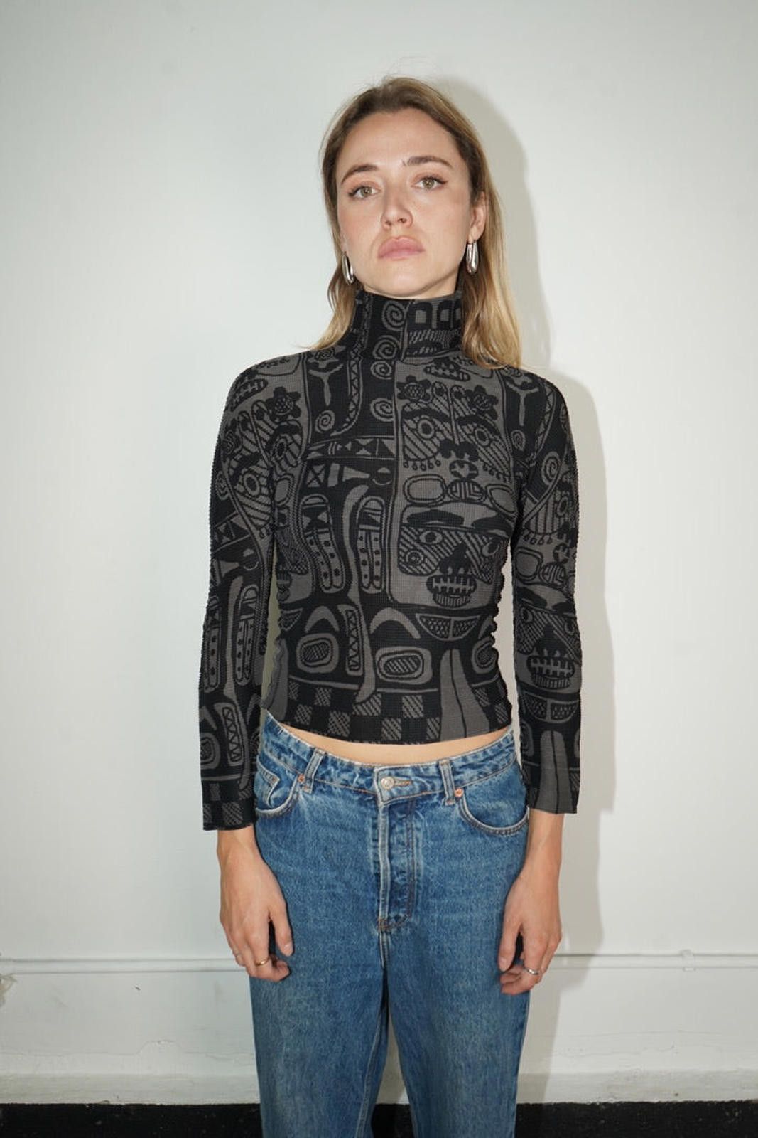 Issey Miyake Issey Miyake Blouse Size ONE SIZE - 2 Thumbnail