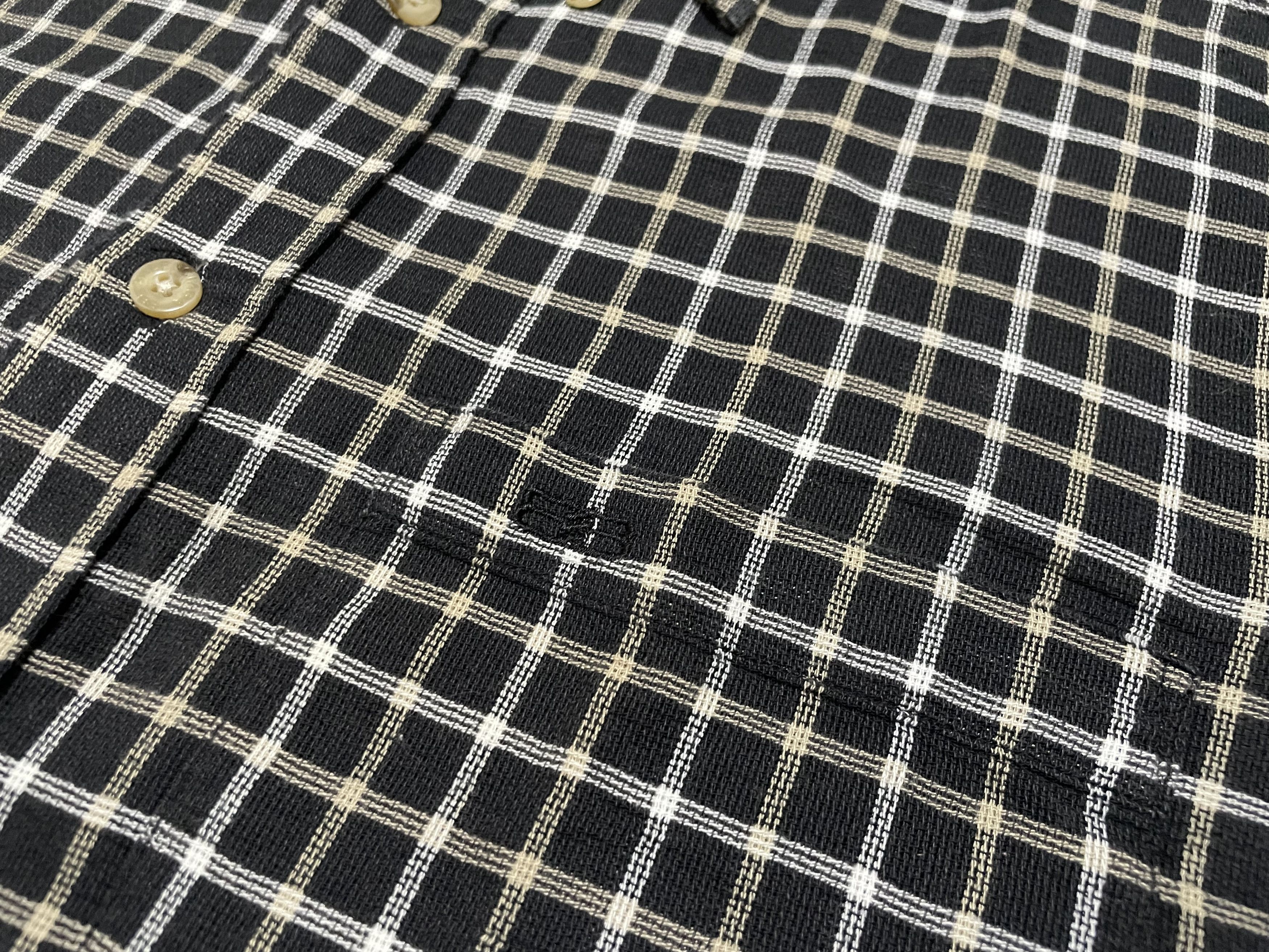 Balenciaga × Vintage Balenciaga Checked Polo - Button Ups Size US L / EU 52-54 / 3 - 4 Thumbnail