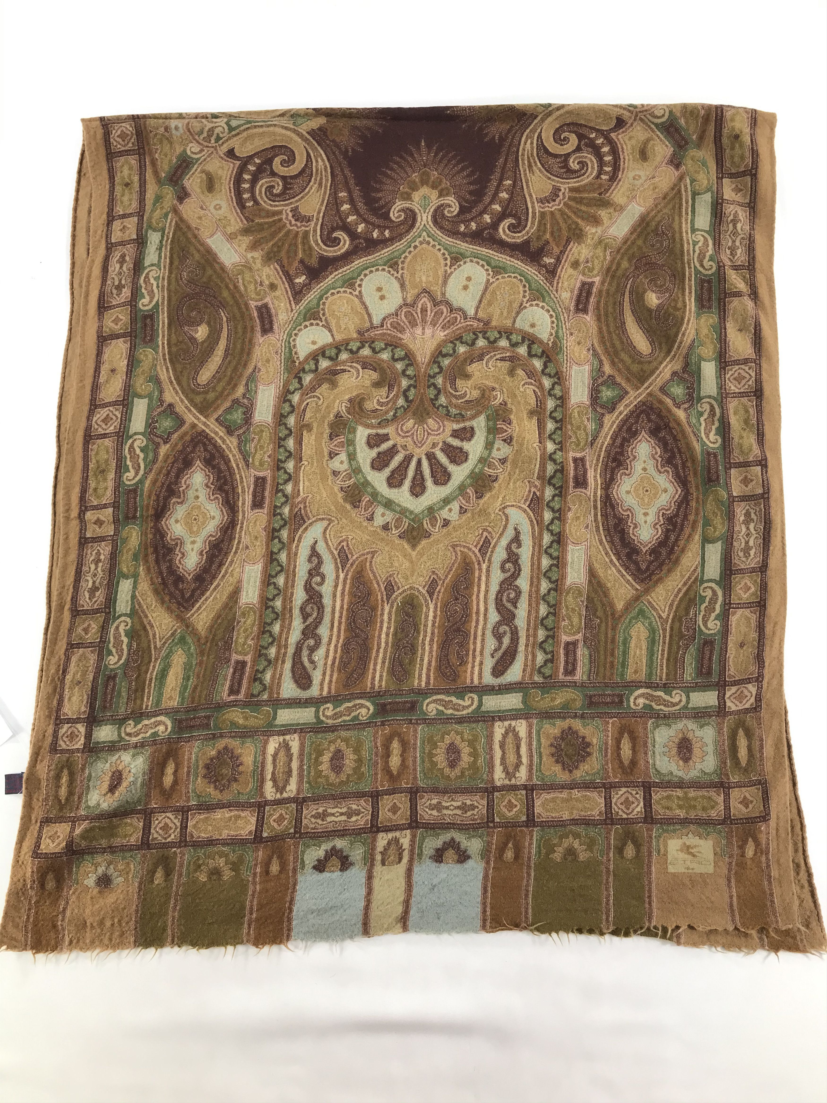 Etro Vintage Etro Scarf/Muffler/Neckwear MF1254 Size ONE SIZE - 1 Thumbnail