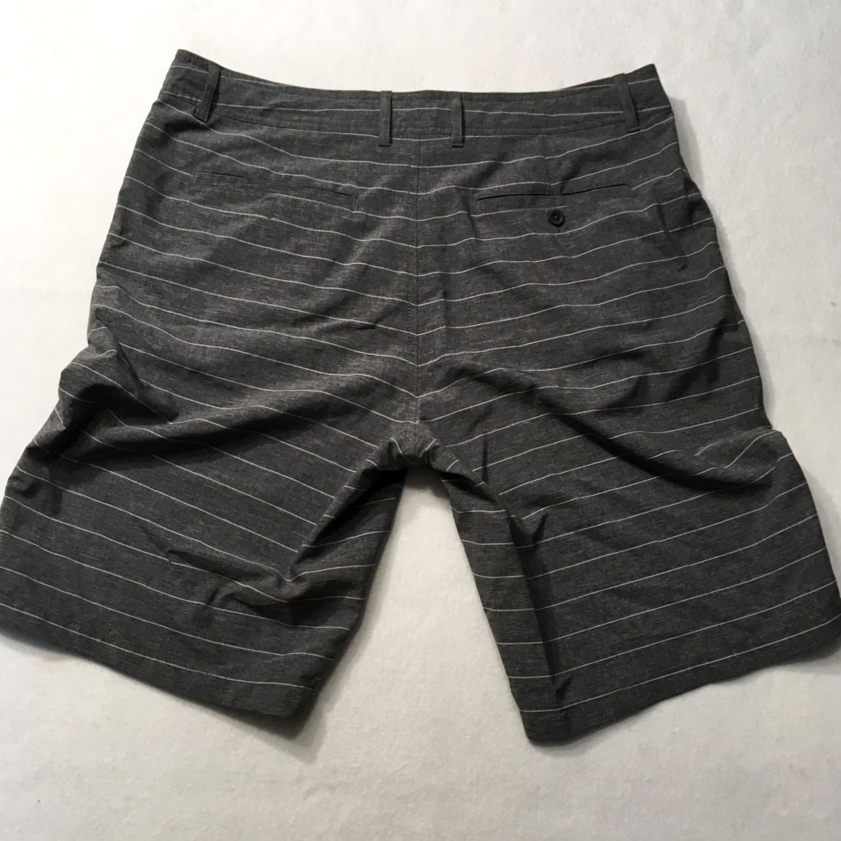 Vintage Goodfellow & Co Chino Shorts Men's 36 Gray Stretch Flat Front Walking Golf Size US 36 / EU 52 - 6 Thumbnail