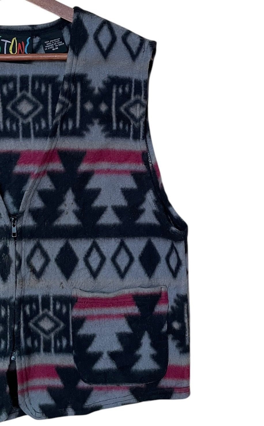Vintage Vintage Brand Stone Navajo Vest 1990s Size US M / EU 48-50 / 2 - 6 Thumbnail