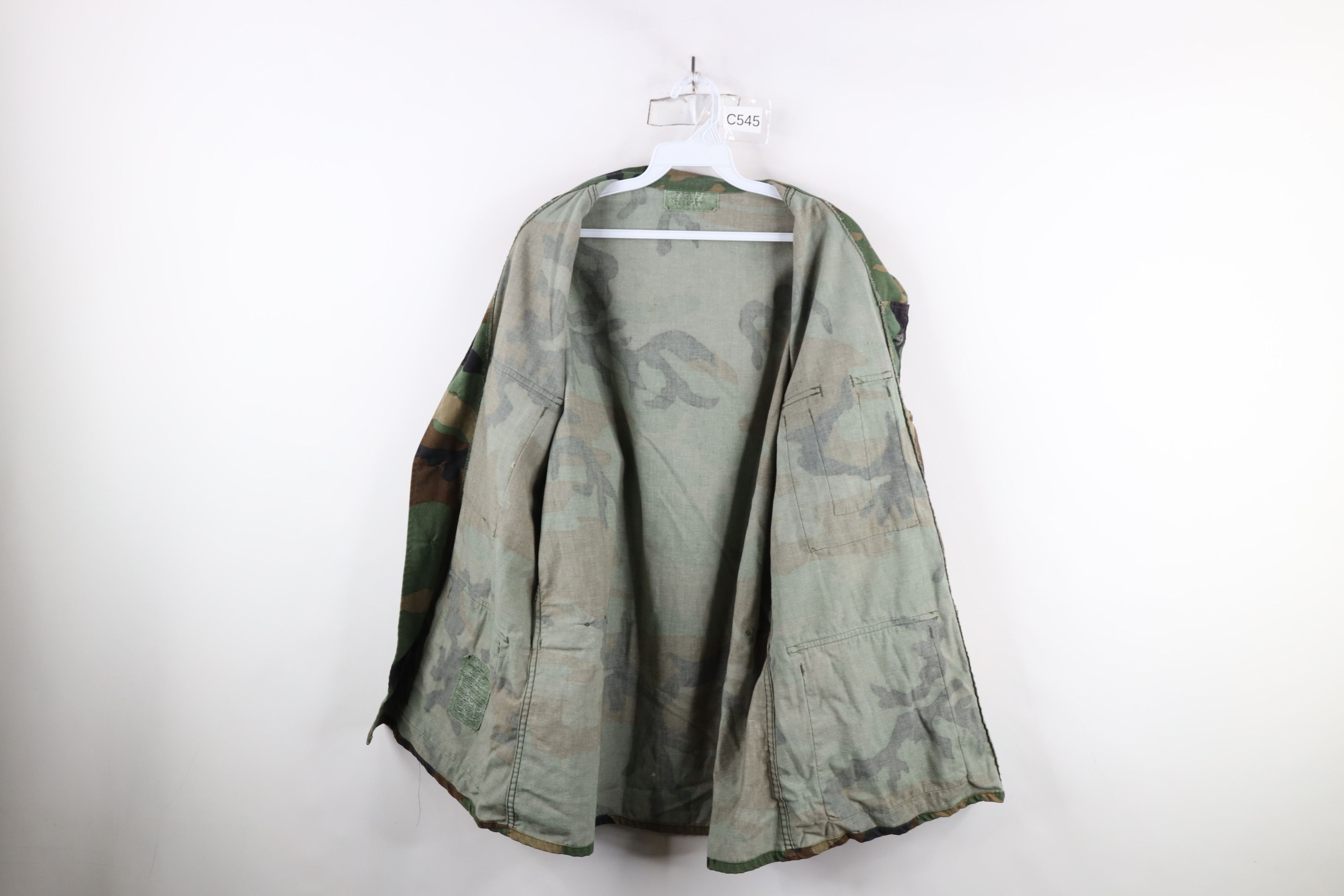 Vintage Vintage 80s US Military Camouflage Combat Coat Jacket USA Size US M / EU 48-50 / 2 - 10 Thumbnail