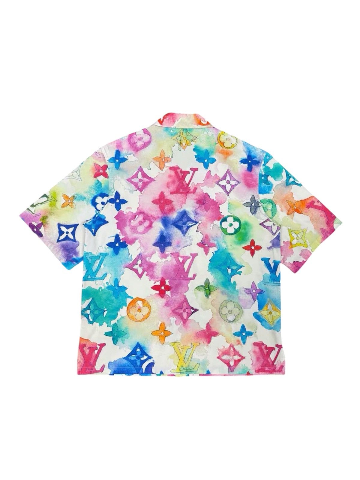 Louis Vuitton Louis Vuitton M Watercolor Monogram Button Up Shirt Size US M / EU 48-50 / 2 - 2 Thumbnail