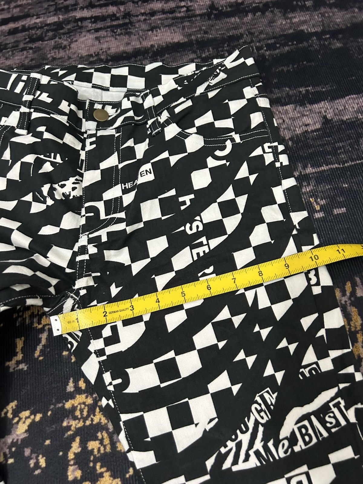 Hysteric Glamour Hysteric Glamour Me Bastard Checker Pants Size US 29 - 16 Thumbnail