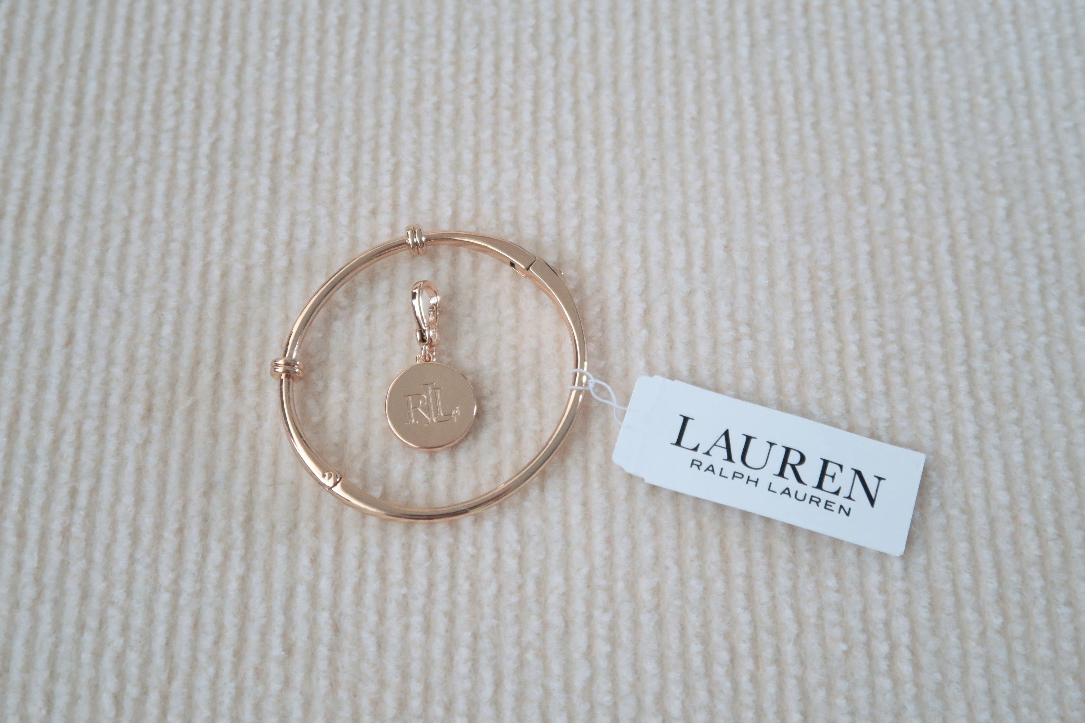 Ralph Lauren Ralph Lauren Logo Charm Bangle Bracelet Size ONE SIZE - 2 Thumbnail