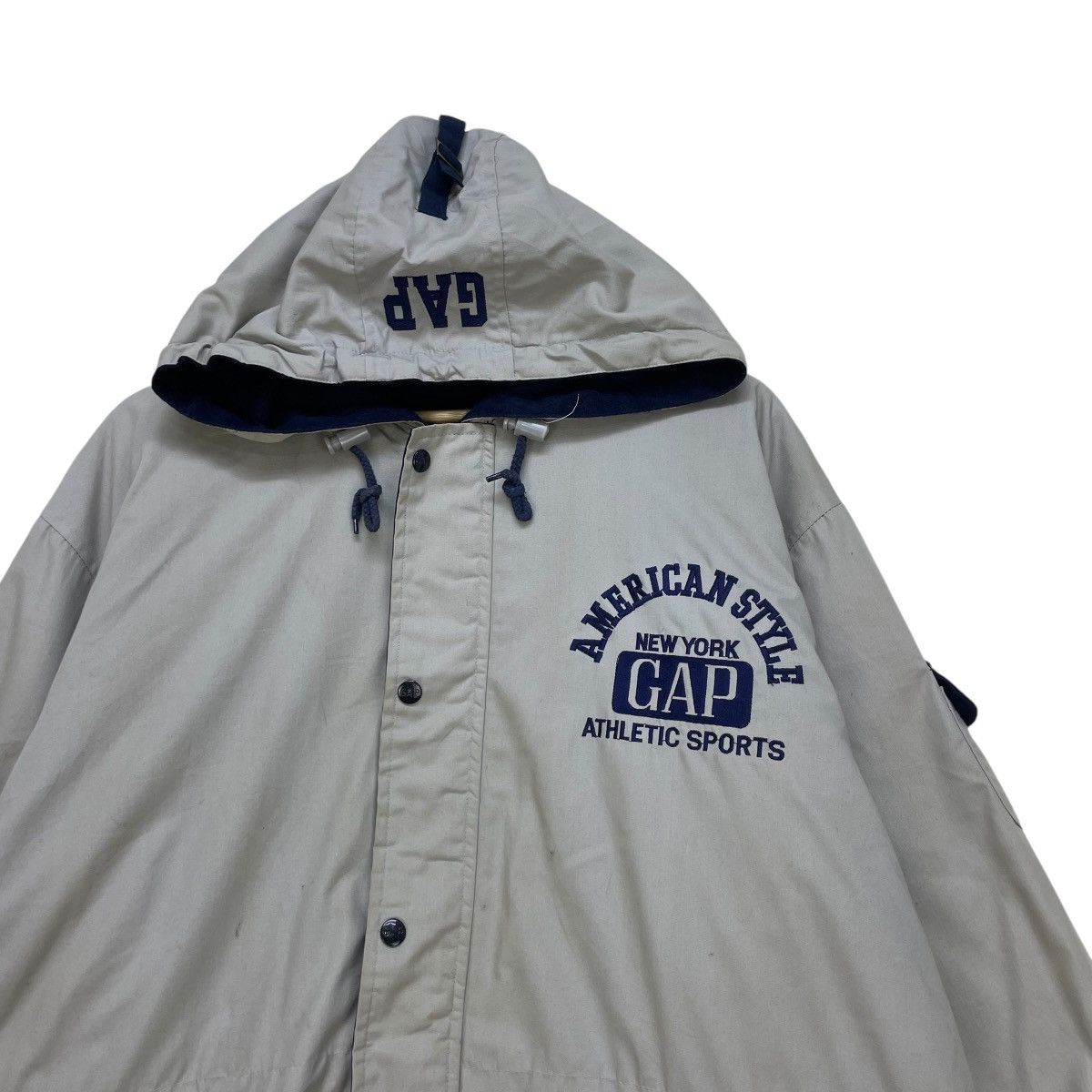 Gap × Vintage Vintage Gap American Style Parka Hooded Size US L / EU 52-54 / 3 - 3 Thumbnail