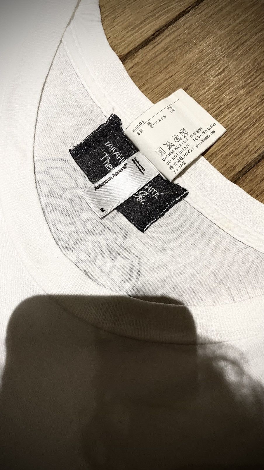 Takahiromiyashita The Soloist. Takehiro Miyashita The Soloist E-wax Tee Size US M / EU 48-50 / 2 - 5 Thumbnail