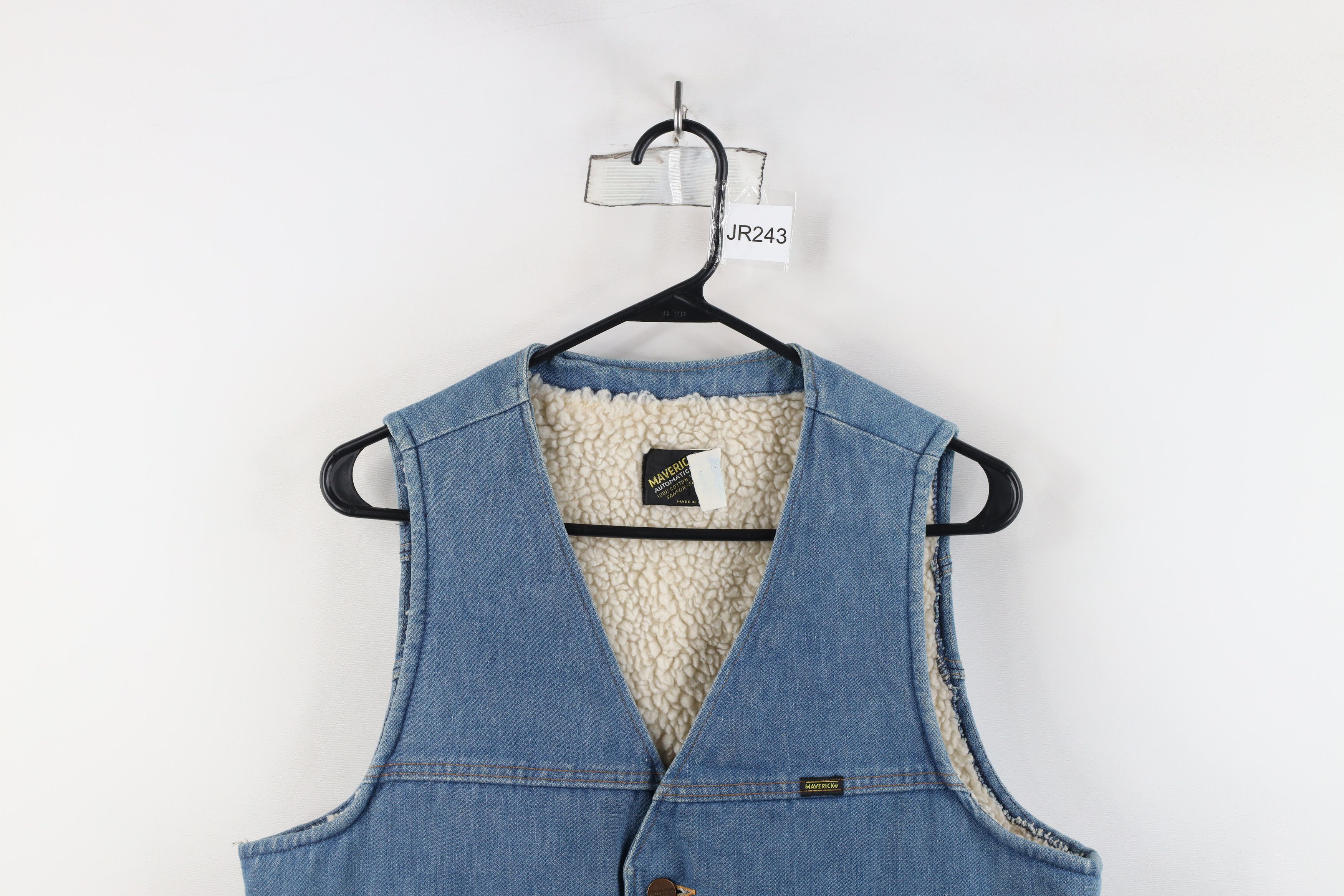 Vintage Vintage 60s 70s Streetwear Lined Denim Vest Jacket USA Size US M / EU 48-50 / 2 - 2 Thumbnail