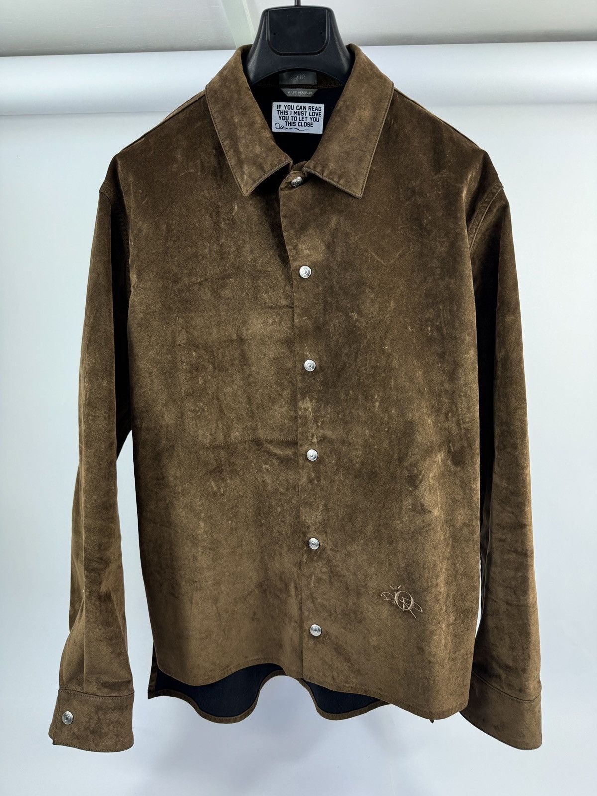 Dior × Travis Scott DIOR CACTUS JACK BROWN VELVET TWO PIECE SET Size US L / EU 52-54 / 3 - 3 Thumbnail