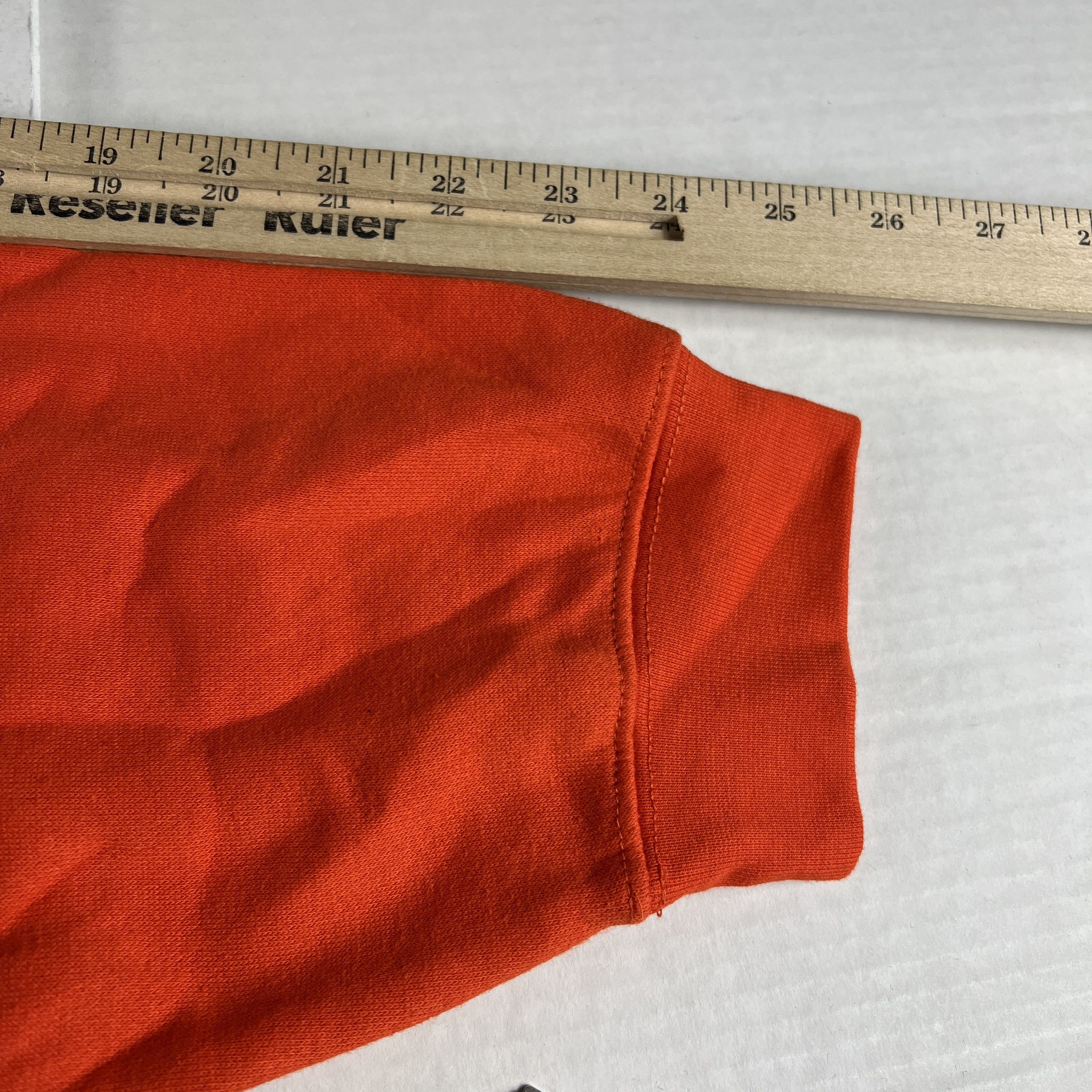 J. America × NCAA Y2K Illinois Fighting Illini Sweatshirt Orange Hoodie Size US XXL / EU 58 / 5 - 9 Thumbnail