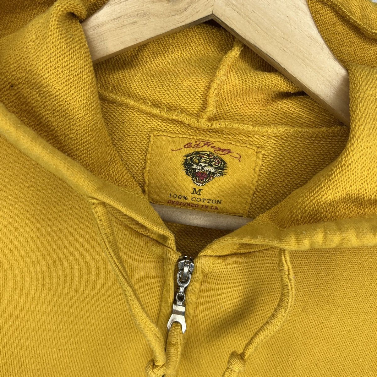Christian Audigier × Ed Hardy × Vintage Ed Hardy Retro 00s Hoodie With Crystals Affliction Grunge Size M / US 6-8 / IT 42-44 - 9 Thumbnail