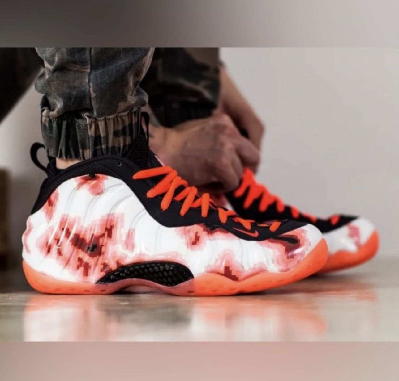 Nike Nike Air Foamposite One Prm Thermal Map, men's size 9.5 Size US 9.5 / EU 42-43 - 1 Thumbnail