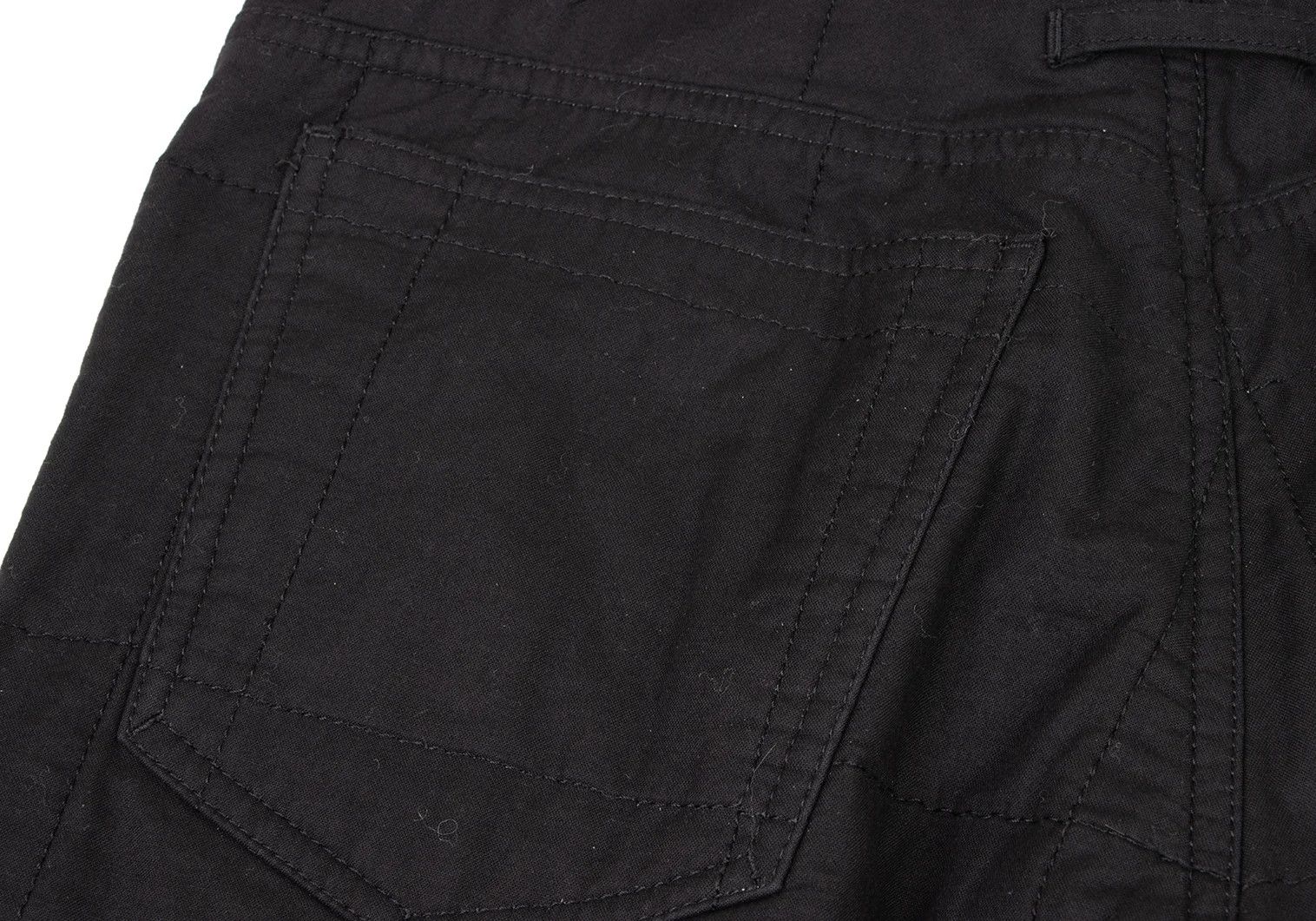 Jean Paul Gaultier Checker Stitch Pad Pants Black Size 46 Size US 30 / EU 46 - 14 Thumbnail