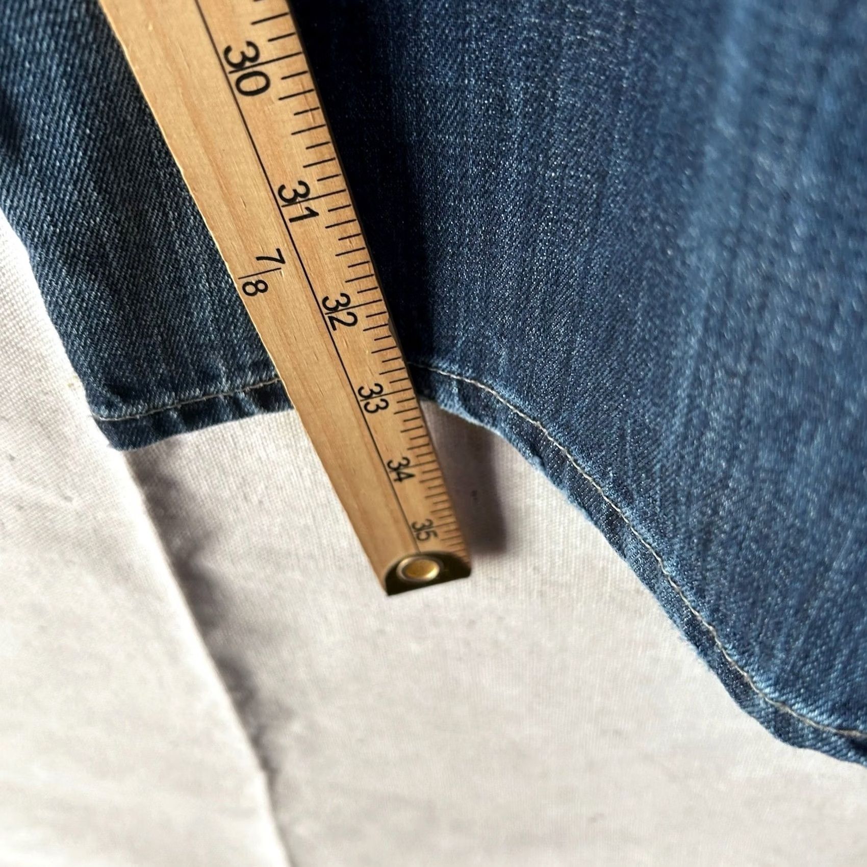 Citizens Of Humanity Citizens of Humanity Evans Relaxed Straight Jeans Mens 34 Dark Wash 606P-132 Denim Baggy Straight Mens Blue 34 Runway 90s? Size US 34 / EU 50 - 6 Thumbnail