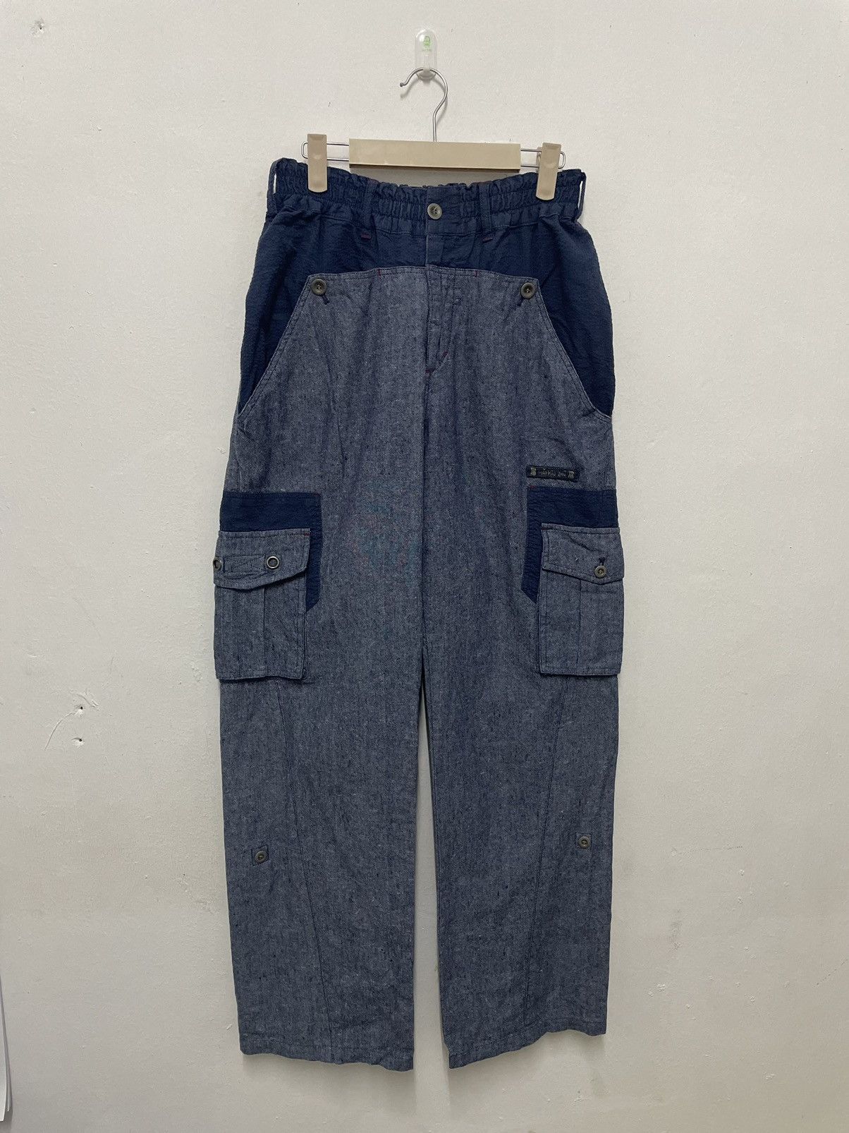image of D.s Club Cargo Pants For Women in Blue (Size 32)