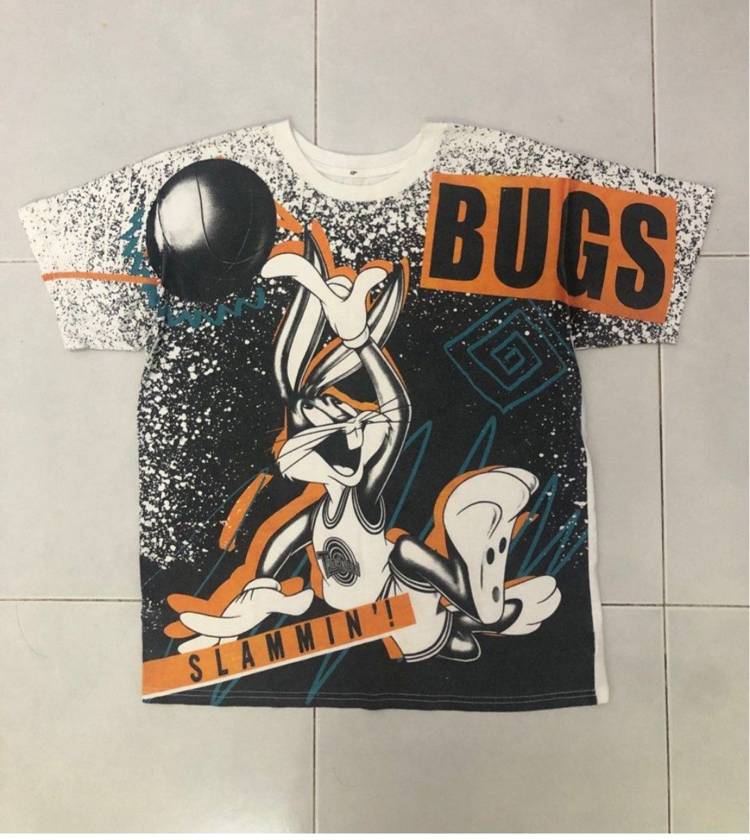 Cartoon Network Looney Tunes bugs bunny space jam full print Size US M / EU 48-50 / 2 - 1 Thumbnail
