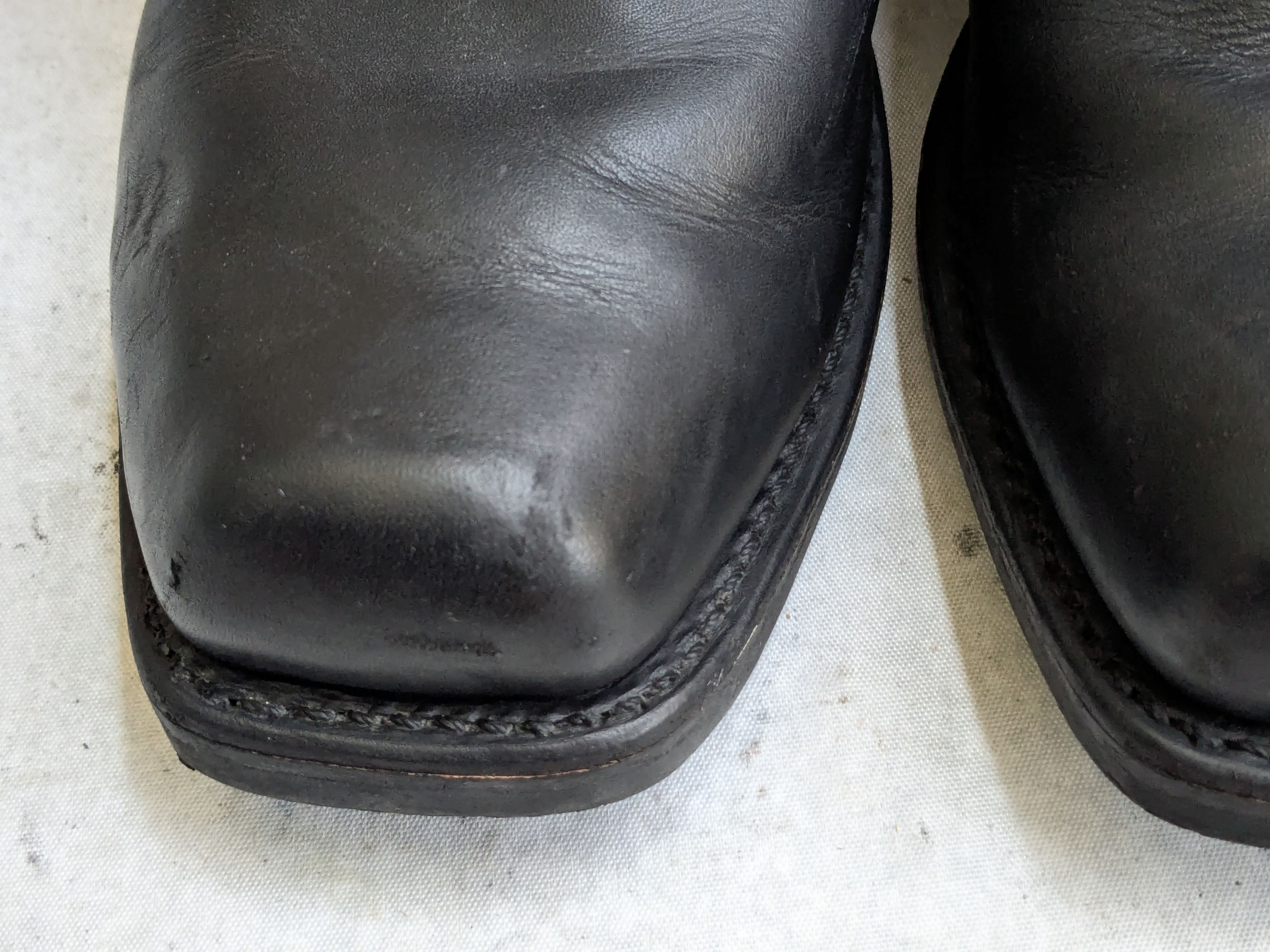 Frye Frye Harness Boots Black 11 M Leather Buckle Size US 11 / EU 44 - 3 Thumbnail