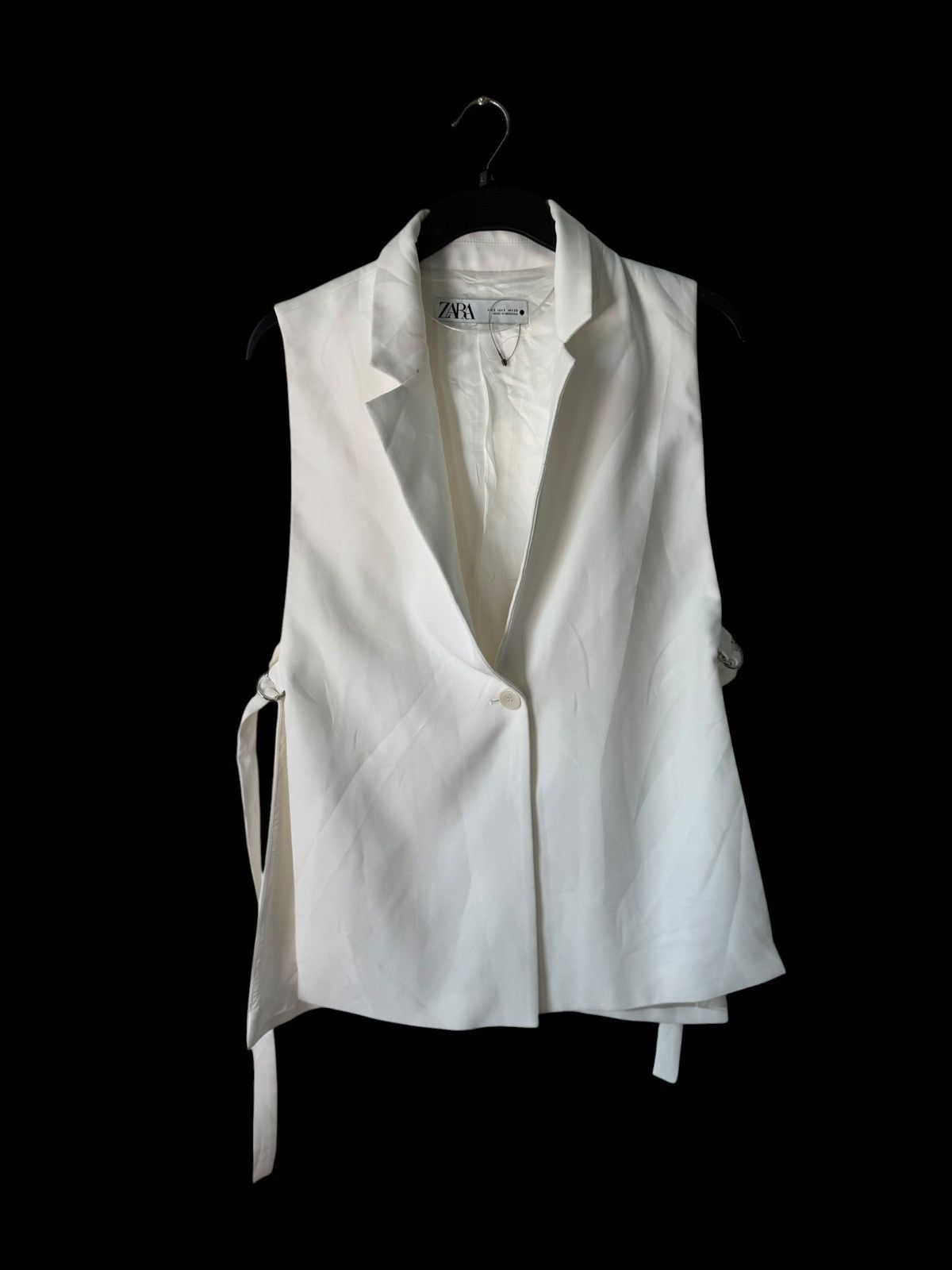 Zara ZARA Sleeveless Elegance Style Tailored Vest Size S / US 4 / IT 40 - 1 Thumbnail