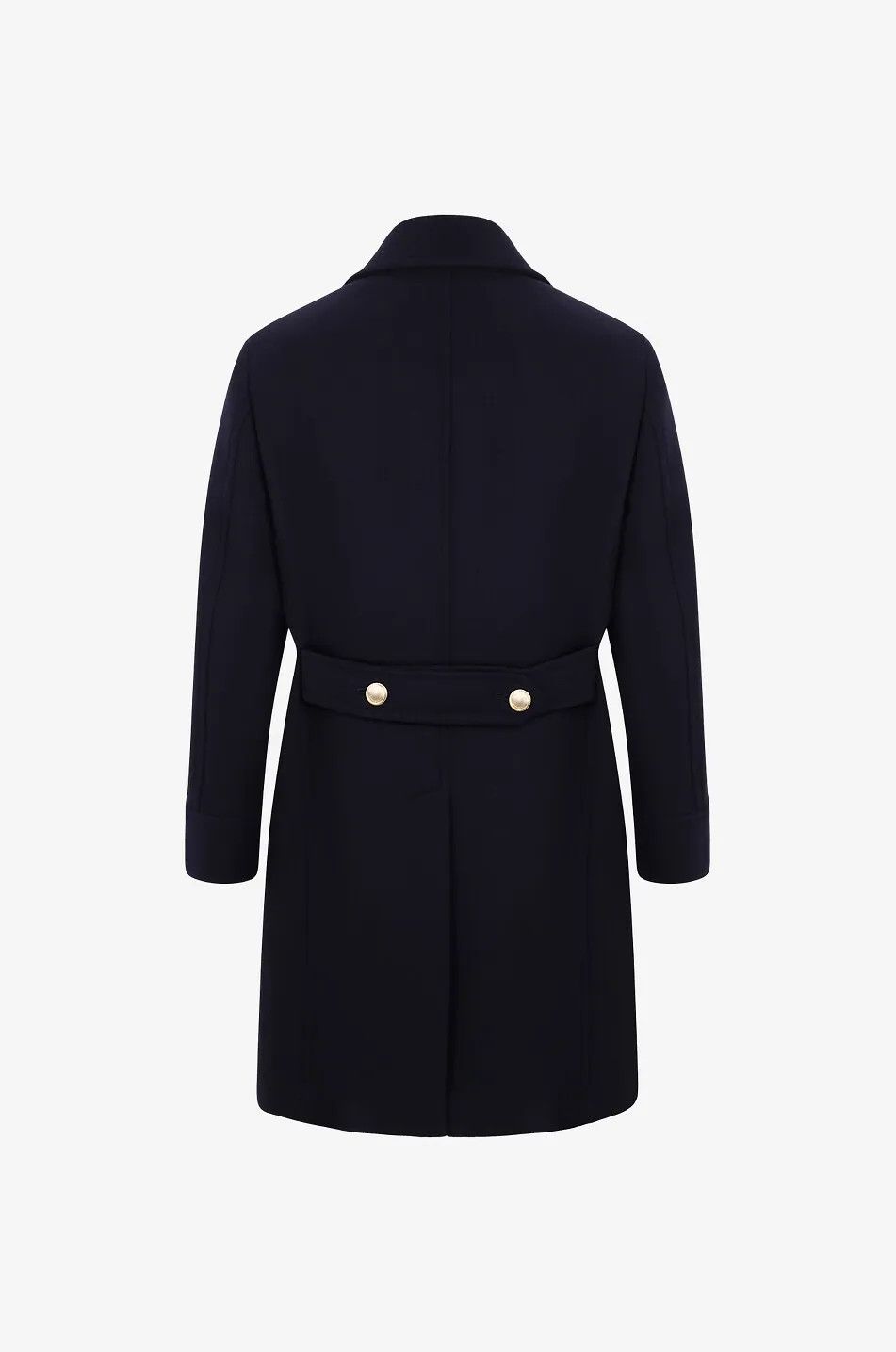 Brunello Cucinelli o1w1db10924 Overcoat in Navy Size US XL / EU 56 / 4 - 2 Thumbnail