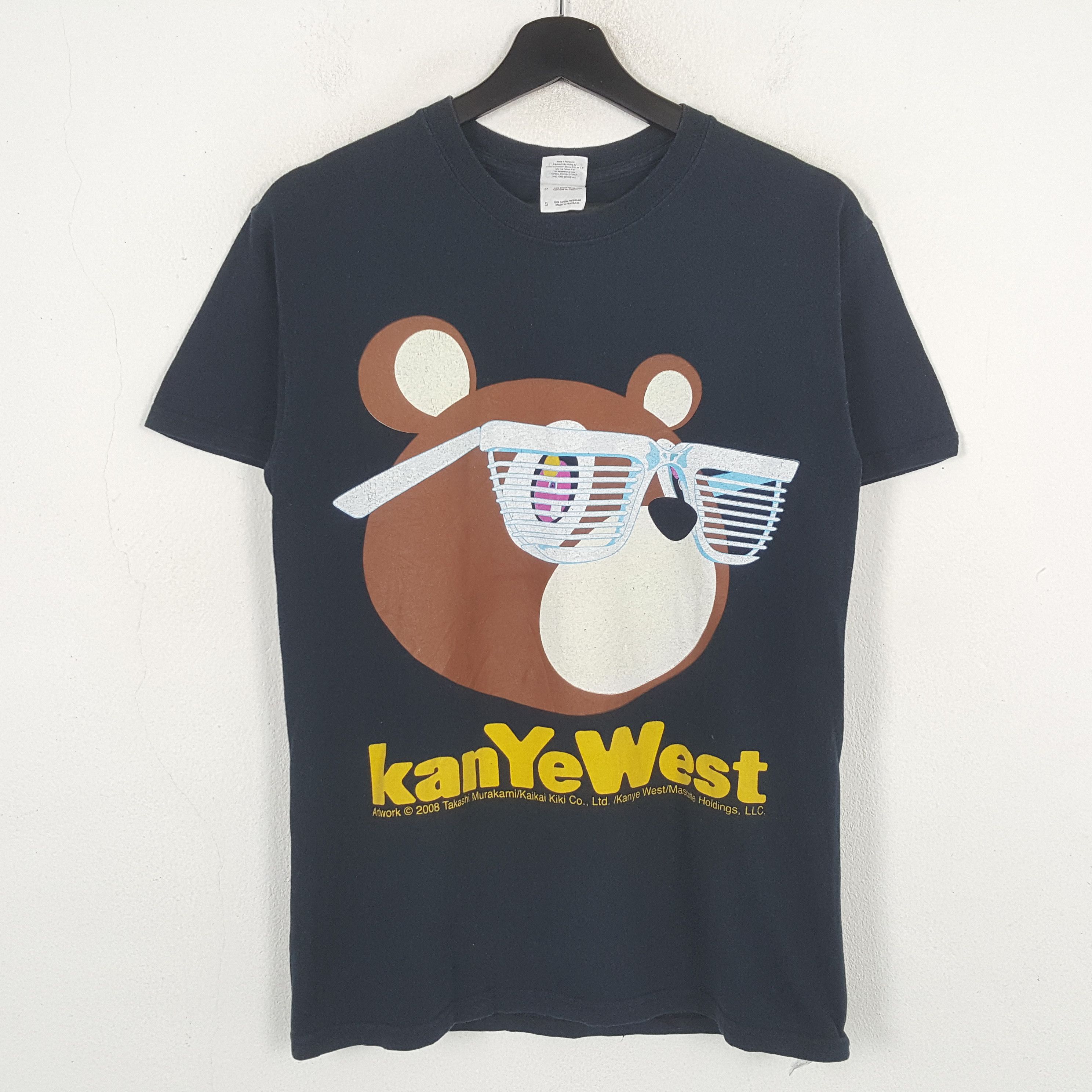 Rap Tees × Vintage Kanye West Raper Music Tshirt Size US S / EU 44-46 / 1 - 1 Thumbnail