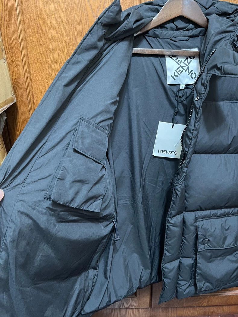 Kenzo KENZO Hooded Down Coat Size US M / EU 48-50 / 2 - 6 Thumbnail