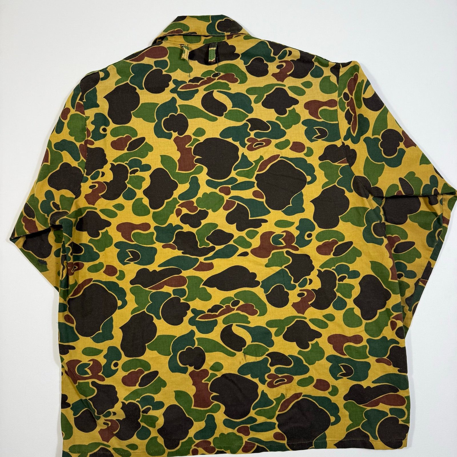 SafTbak Vintage Saftbak Duck Camo Hunting Jacket USA Made Field Coat Size US L / EU 52-54 / 3 - 2 Thumbnail