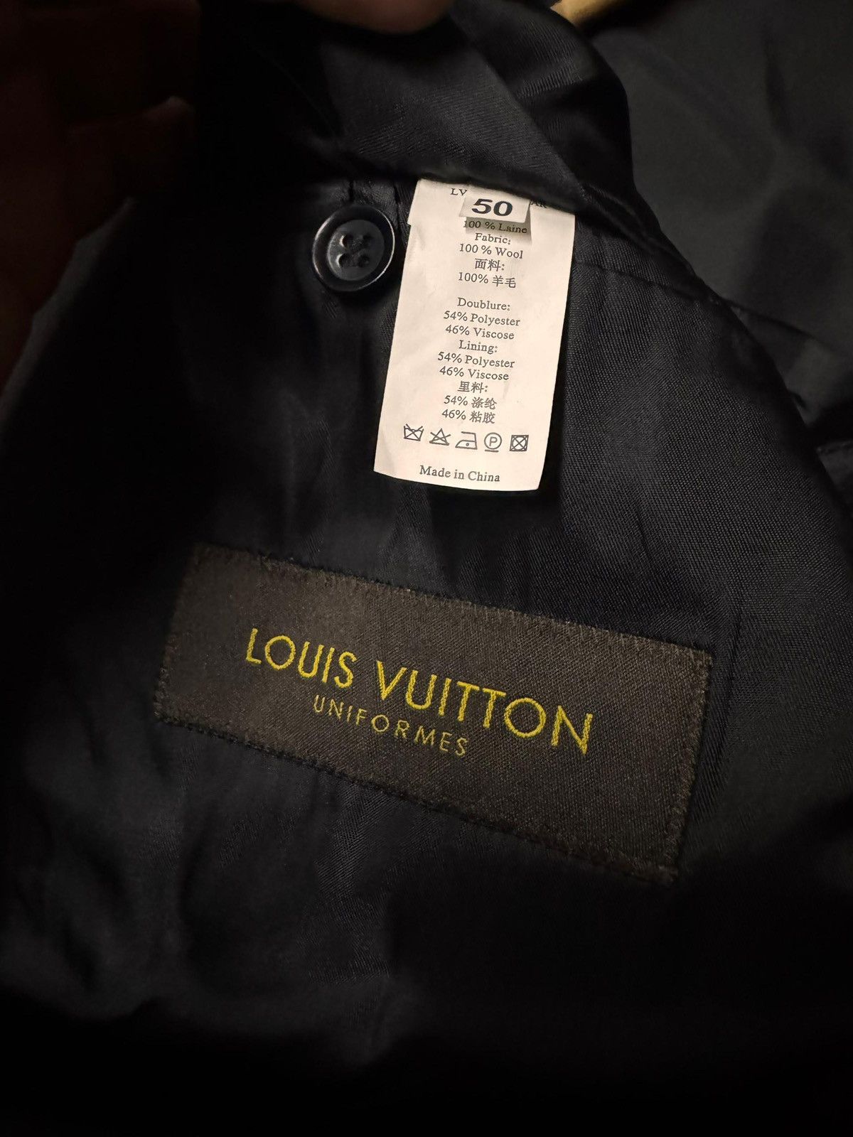 Louis Vuitton Authentic🔥Louis Vuitton Single Breasted Blazers Size 50R - 9 Thumbnail