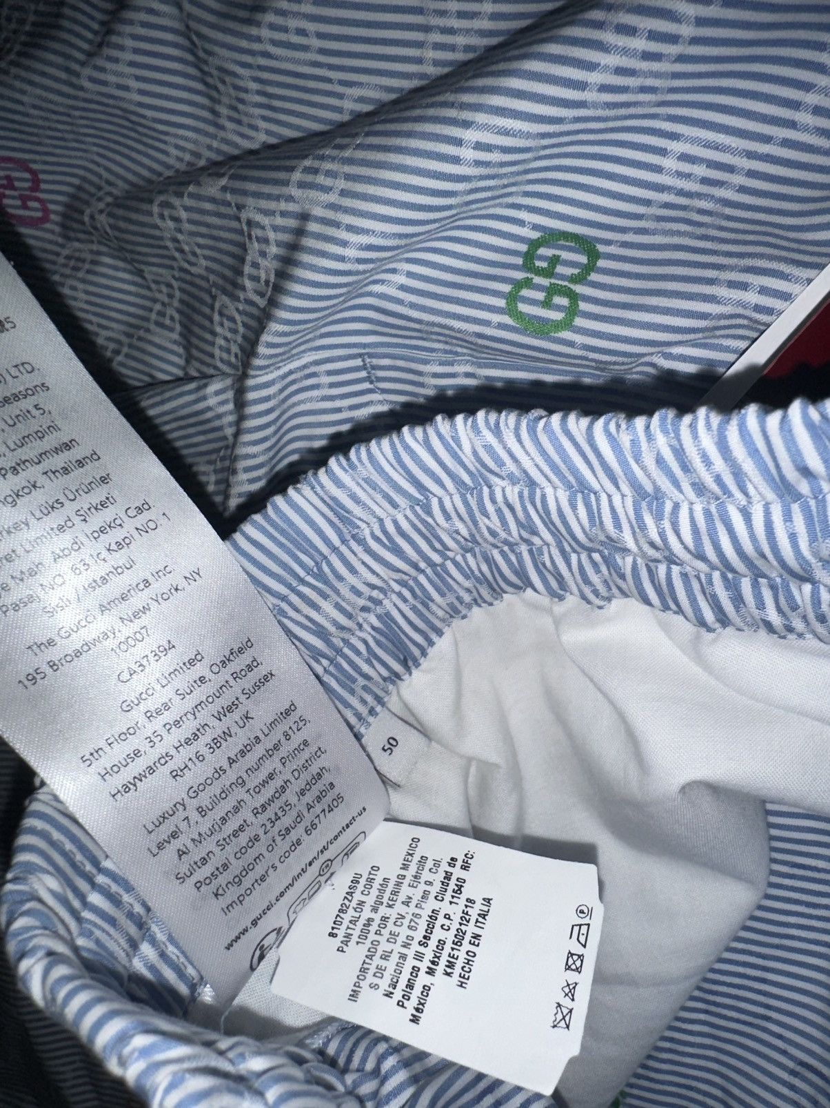 Gucci Gucci Striped cotton shorts Size US 34 / EU 50 - 9 Thumbnail