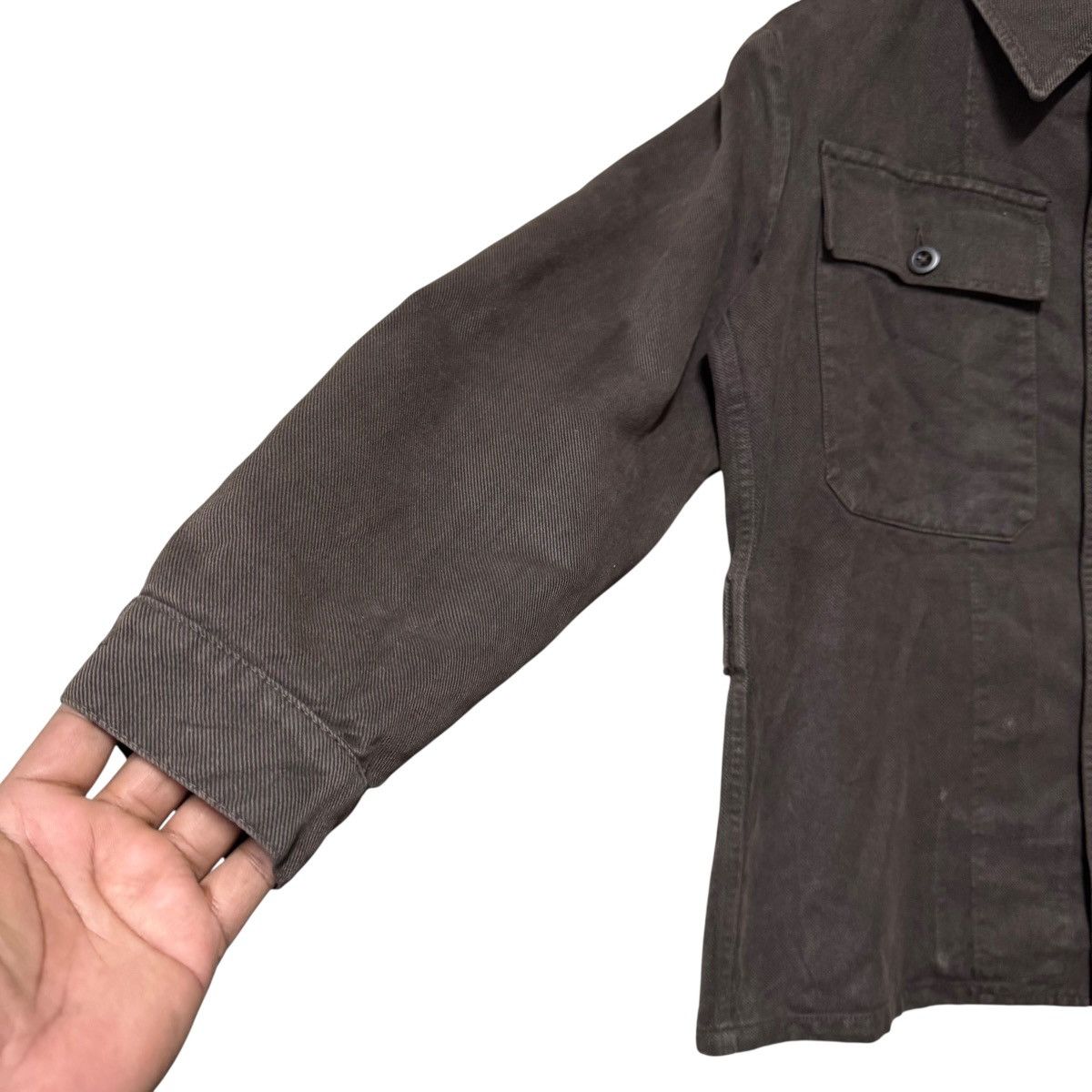 Vintage Vintage Swiss Army Worker Jacket Reworked Size US M / EU 48-50 / 2 - 6 Thumbnail