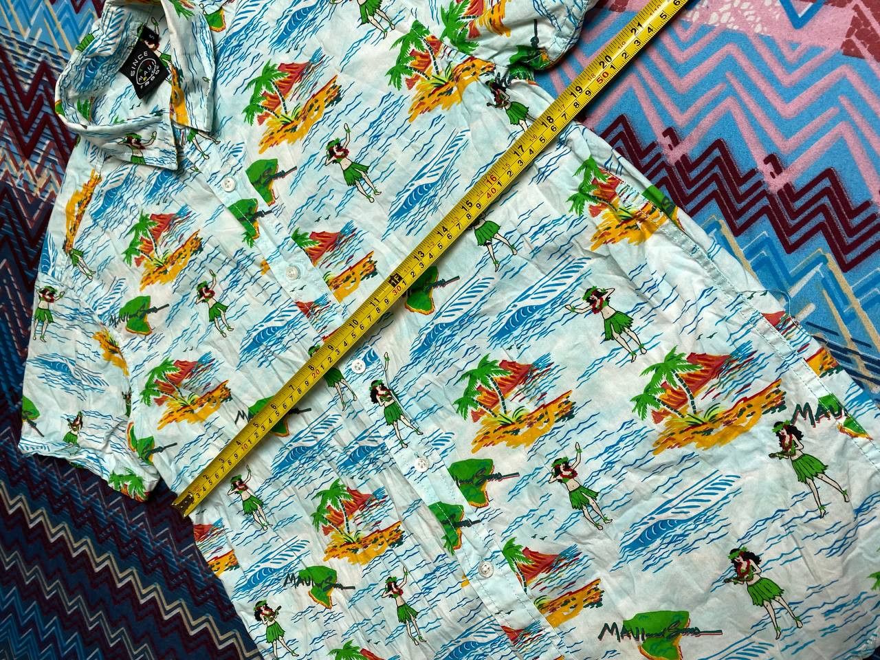 Vintage Vintage Maui And Sons HAWAIIIAN Cotton Rayon Shirt Size US S / EU 44-46 / 1 - 13 Thumbnail