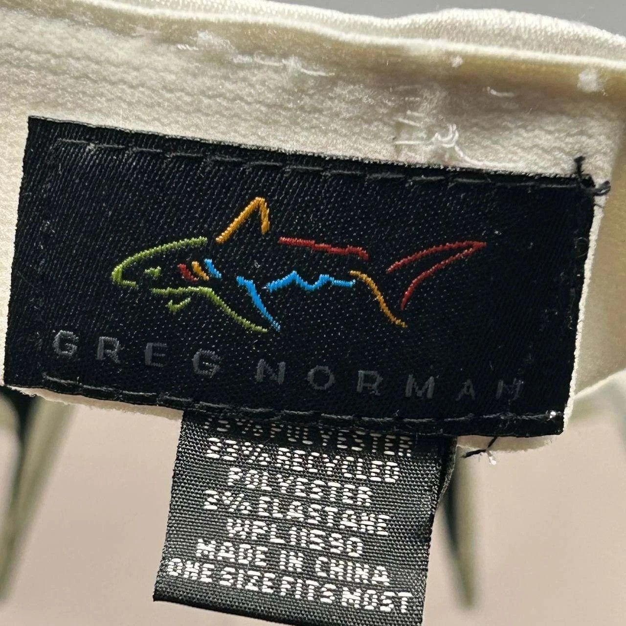 Greg Norman Greg Norman Golf M-L Attack Life Embroidered Stretch Fitted Size ONE SIZE - 3 Thumbnail