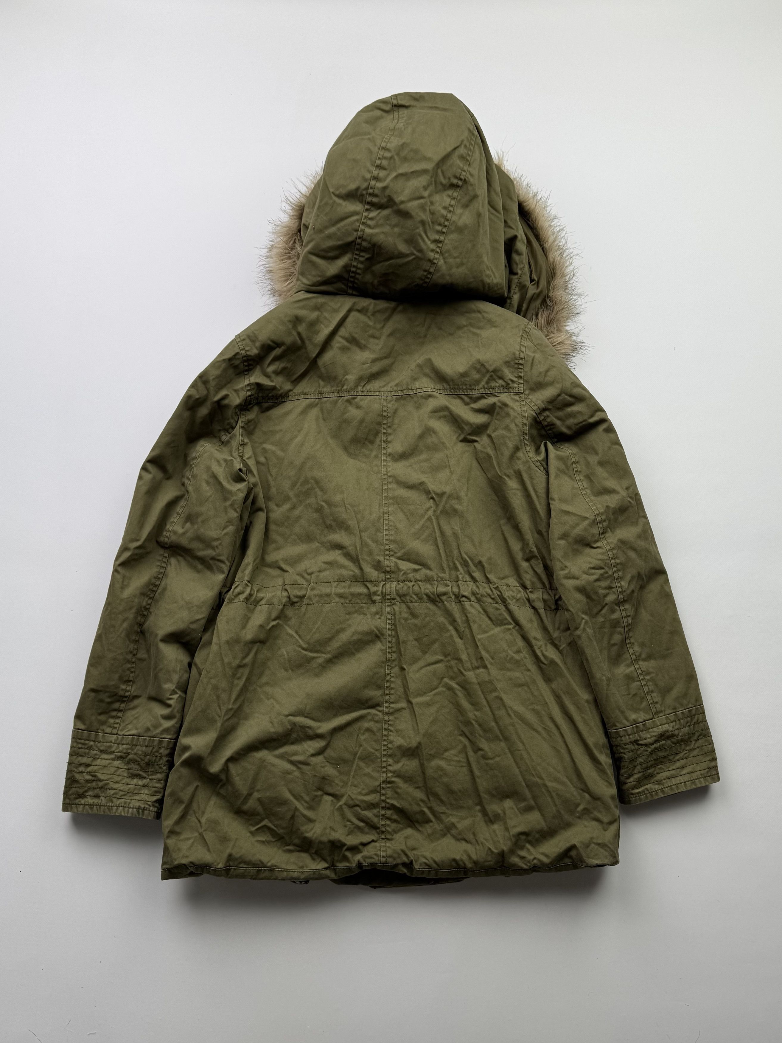 Japanese Brand Vintage Parka With Faux Fur Hood B782(V253)E2 Size M / US 6-8 / IT 42-44 - 6 Thumbnail