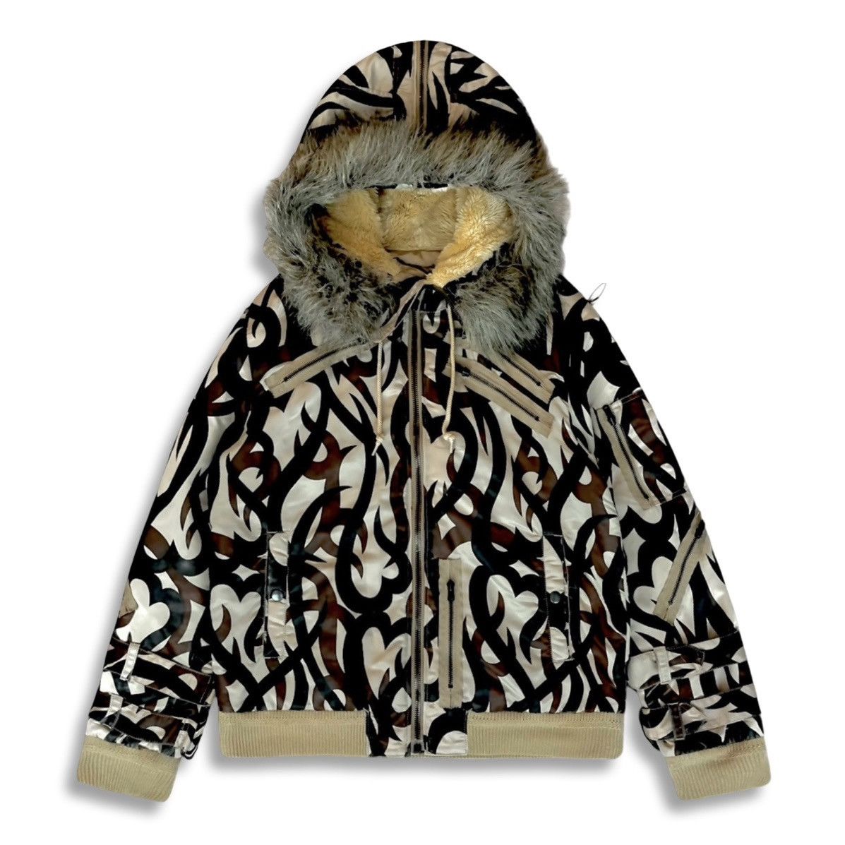 ナンバーナイン give peace a chance 期 04awトライバル Number (N)ine AW04 Give Peace a Chance Tribal Jacket | Grailed