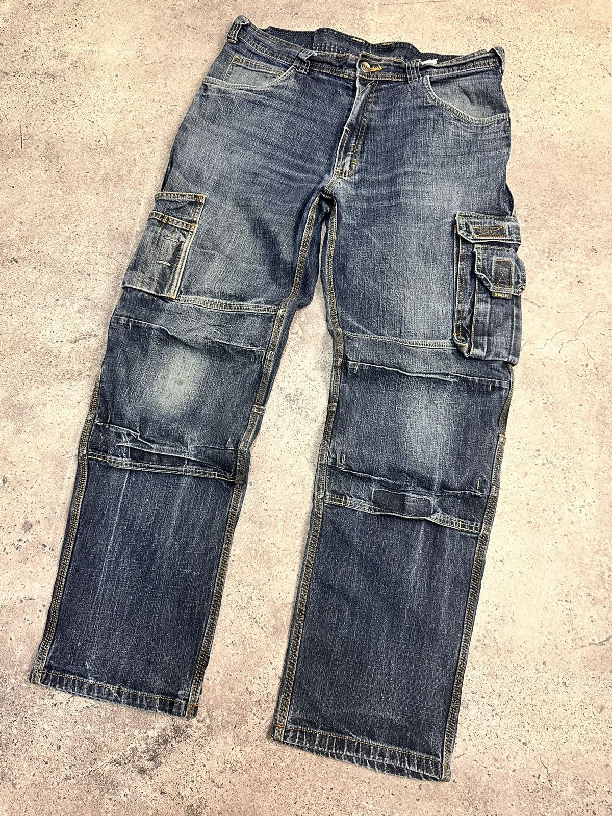 GOA LGB Baggy GOA Flare Military Style Cargo Pants Ifsixwasnine Size US 34 / EU 50 - 4 Thumbnail